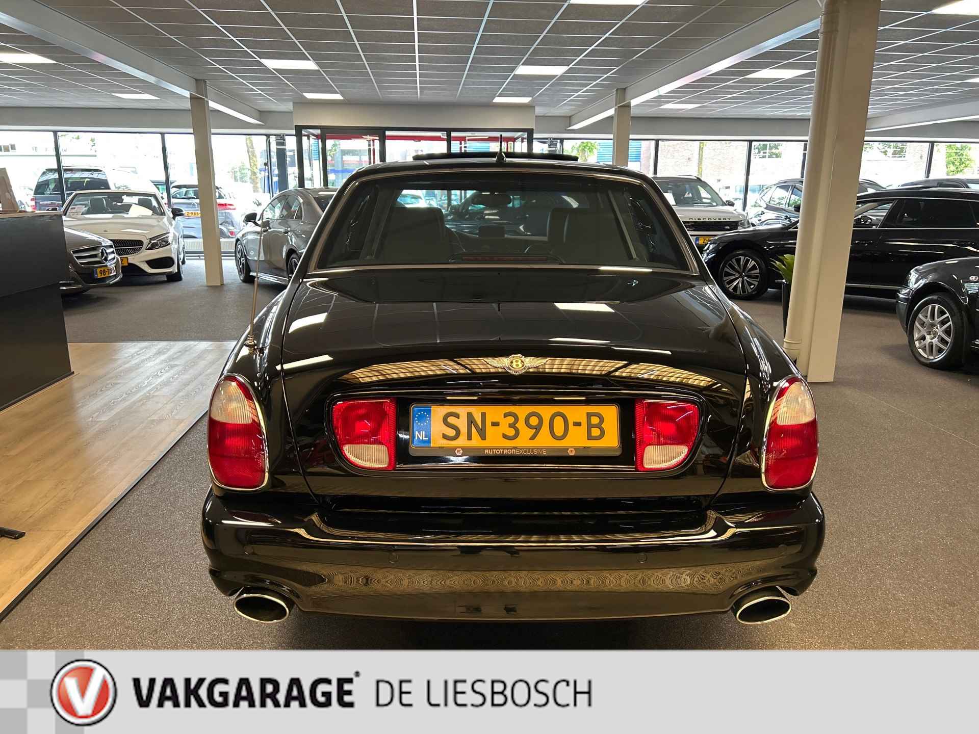 Bentley Arnage 6.8 V8 T mulliner,457 pk, volledige historie, schuifdak,super staat - 8/44