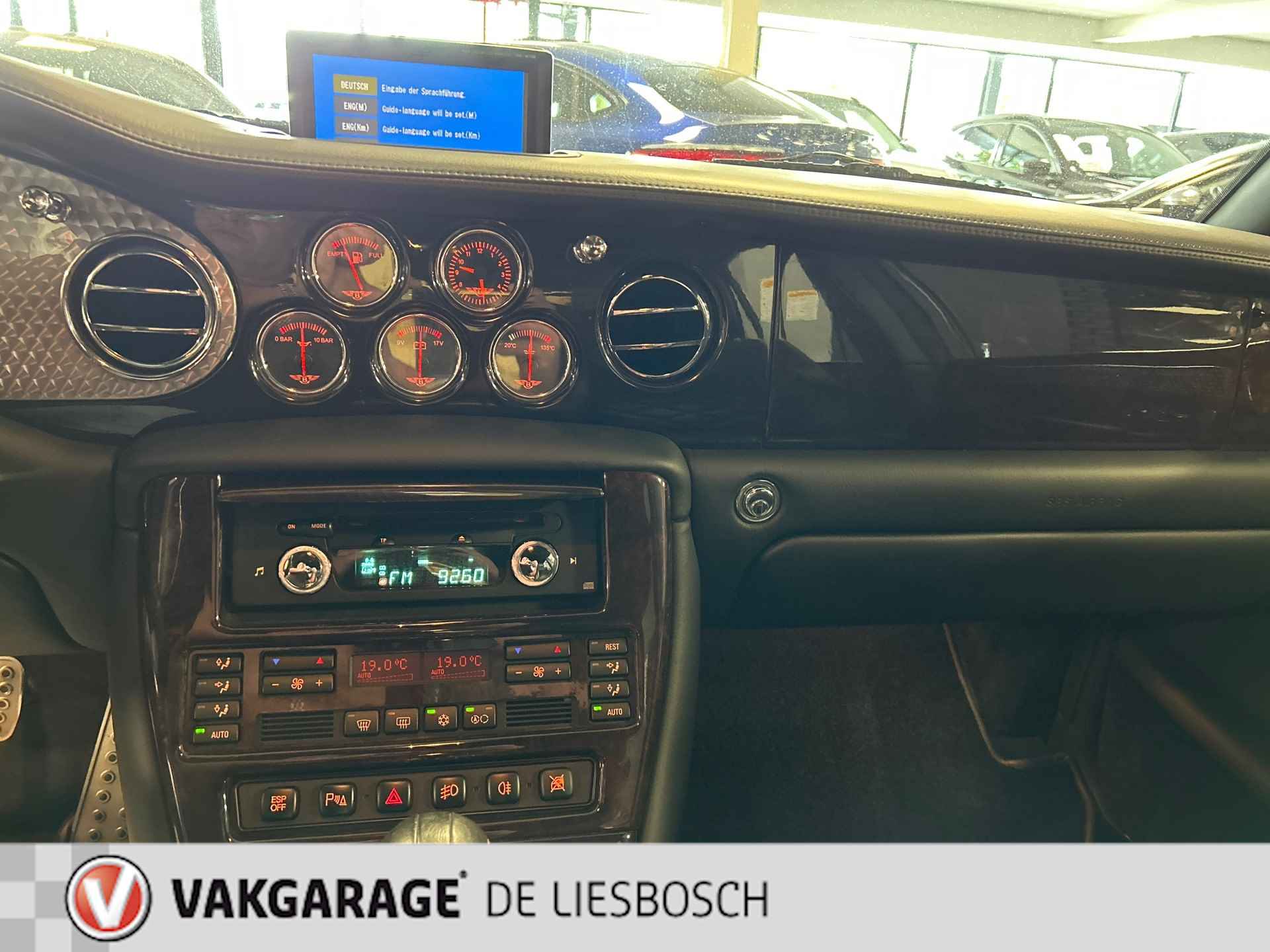 Bentley Arnage 6.8 V8 T mulliner,457 pk, volledige historie, schuifdak,super staat - 16/44