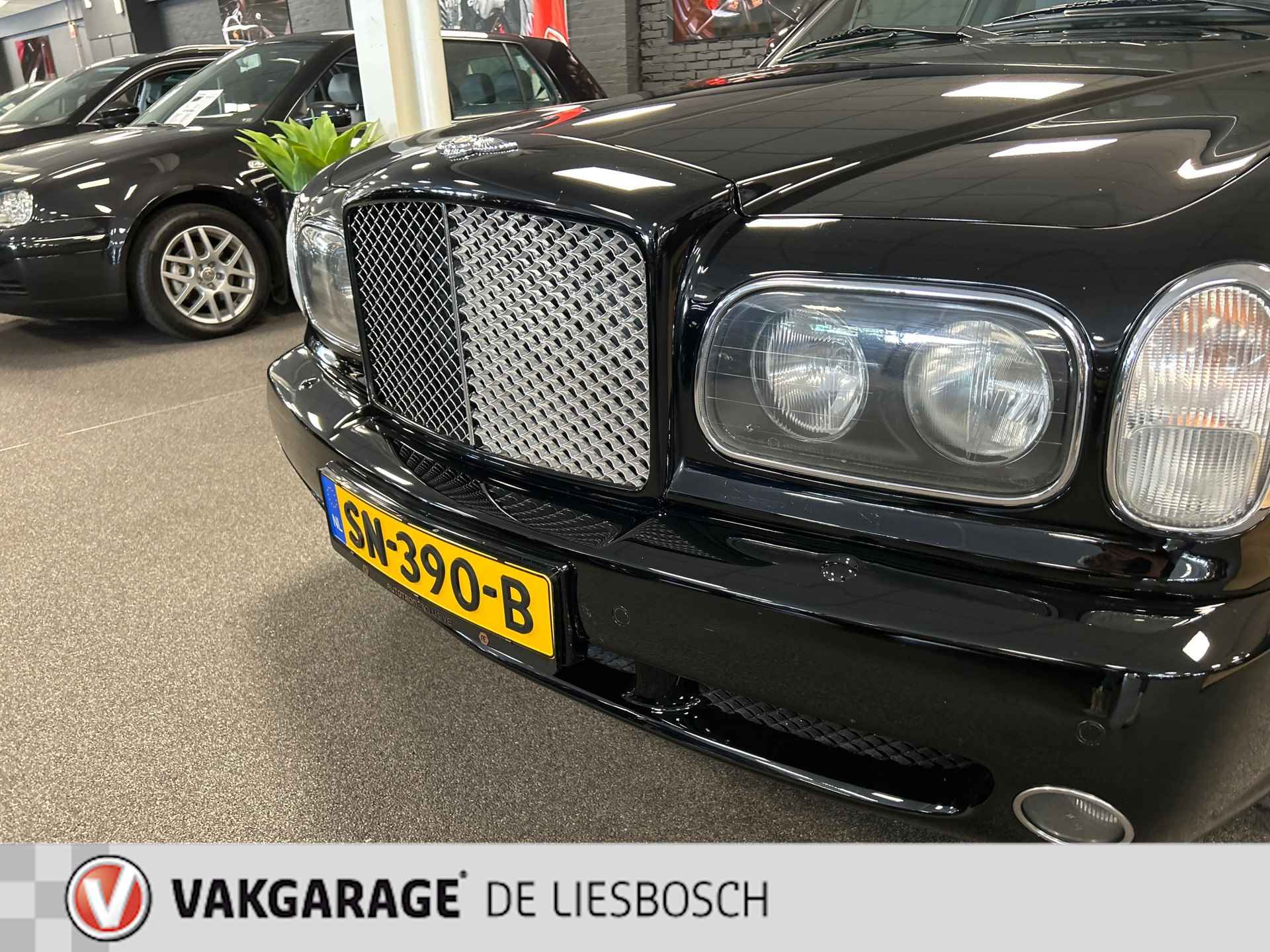 Bentley Arnage 6.8 V8 T mulliner,457 pk, volledige historie, schuifdak,super staat - 40/44