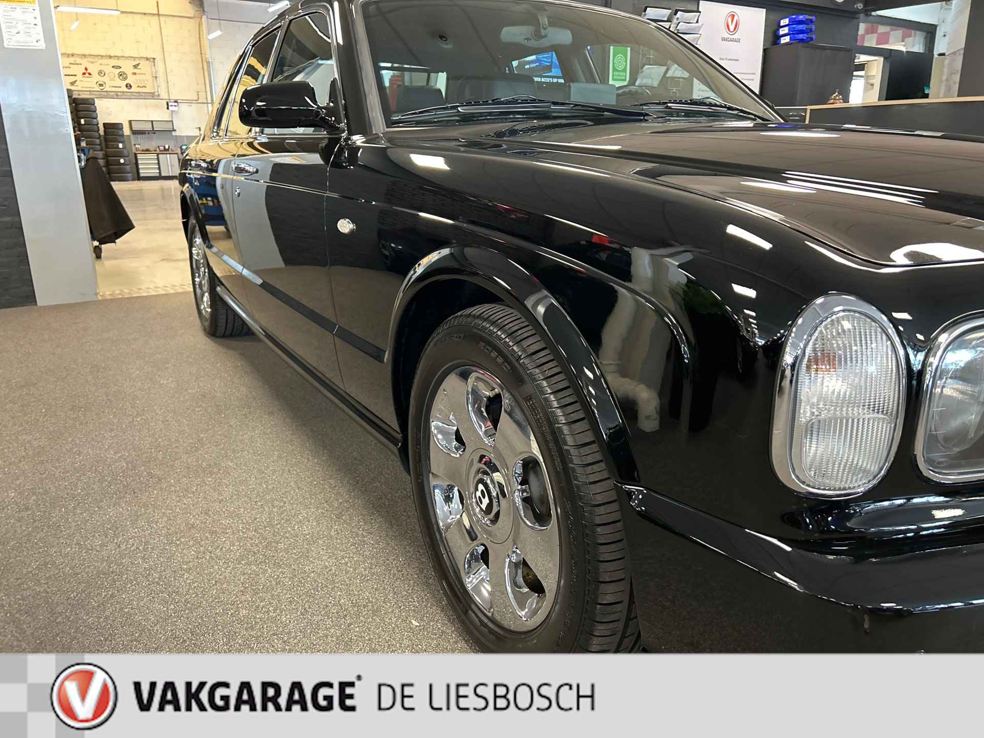 Bentley Arnage 6.8 V8 T mulliner,457 pk, volledige historie, schuifdak,super staat - 42/44