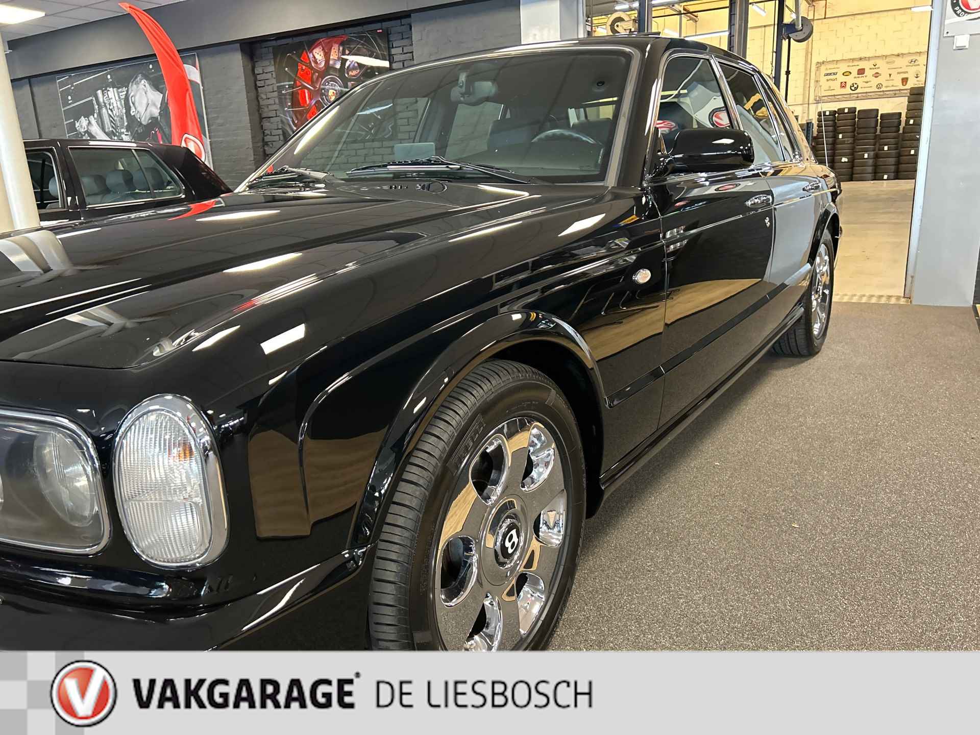 Bentley Arnage 6.8 V8 T mulliner,457 pk, volledige historie, schuifdak,super staat - 43/44