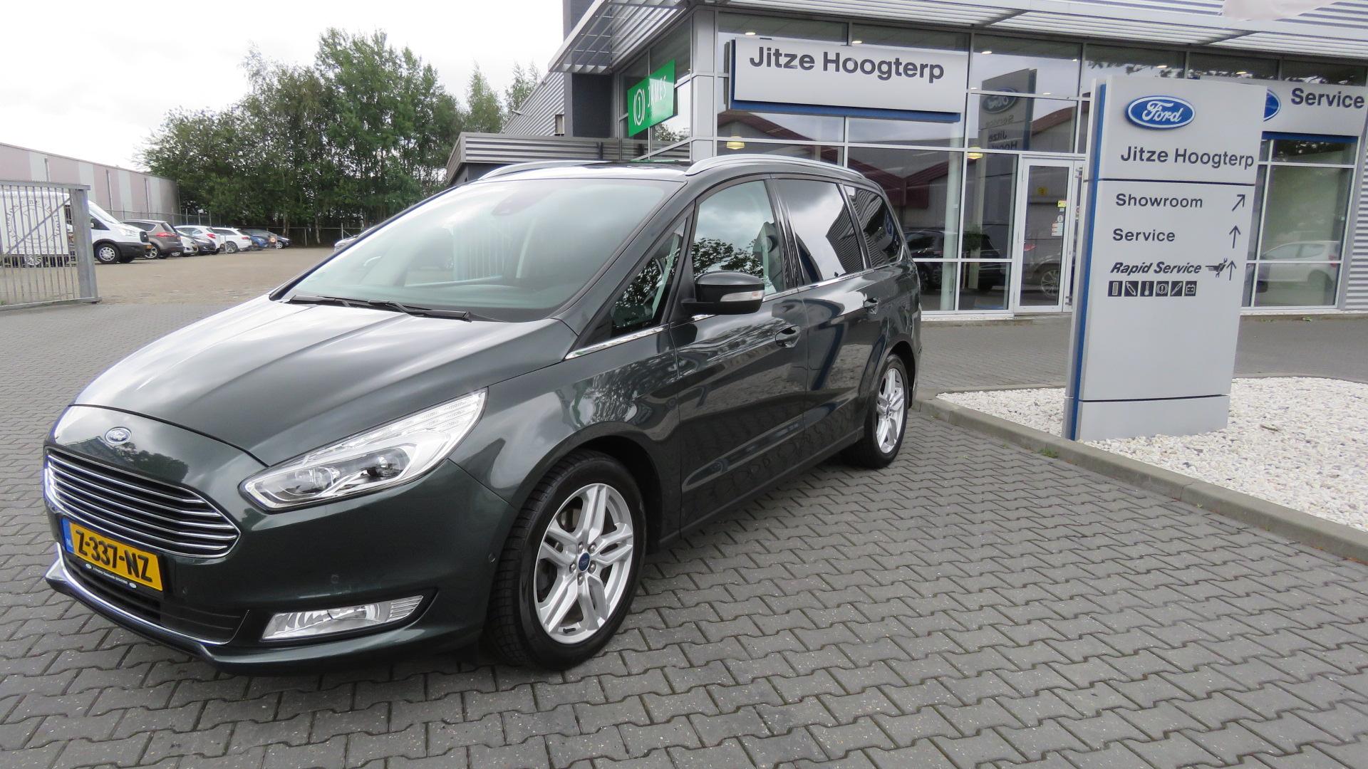 Ford Galaxy 1.5 Titanium 150 pk, 7 pers., Trekhaak, Park Pack, Winter Pack, Cruise, Camera, 129682 km !!