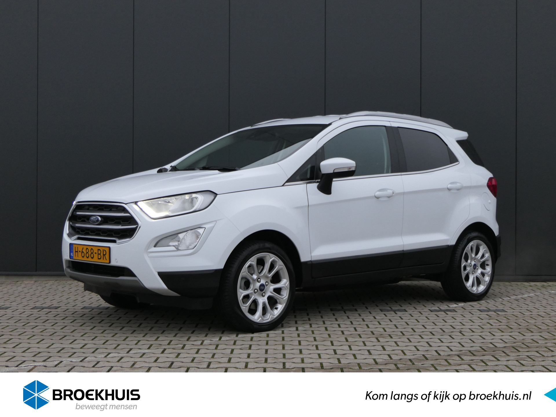 Ford EcoSport 1.0 EcoBoost Titanium | Trekhaak | Cruise control | Airco | Winter pack | Camera achter | Apple Carplay/Android Auto