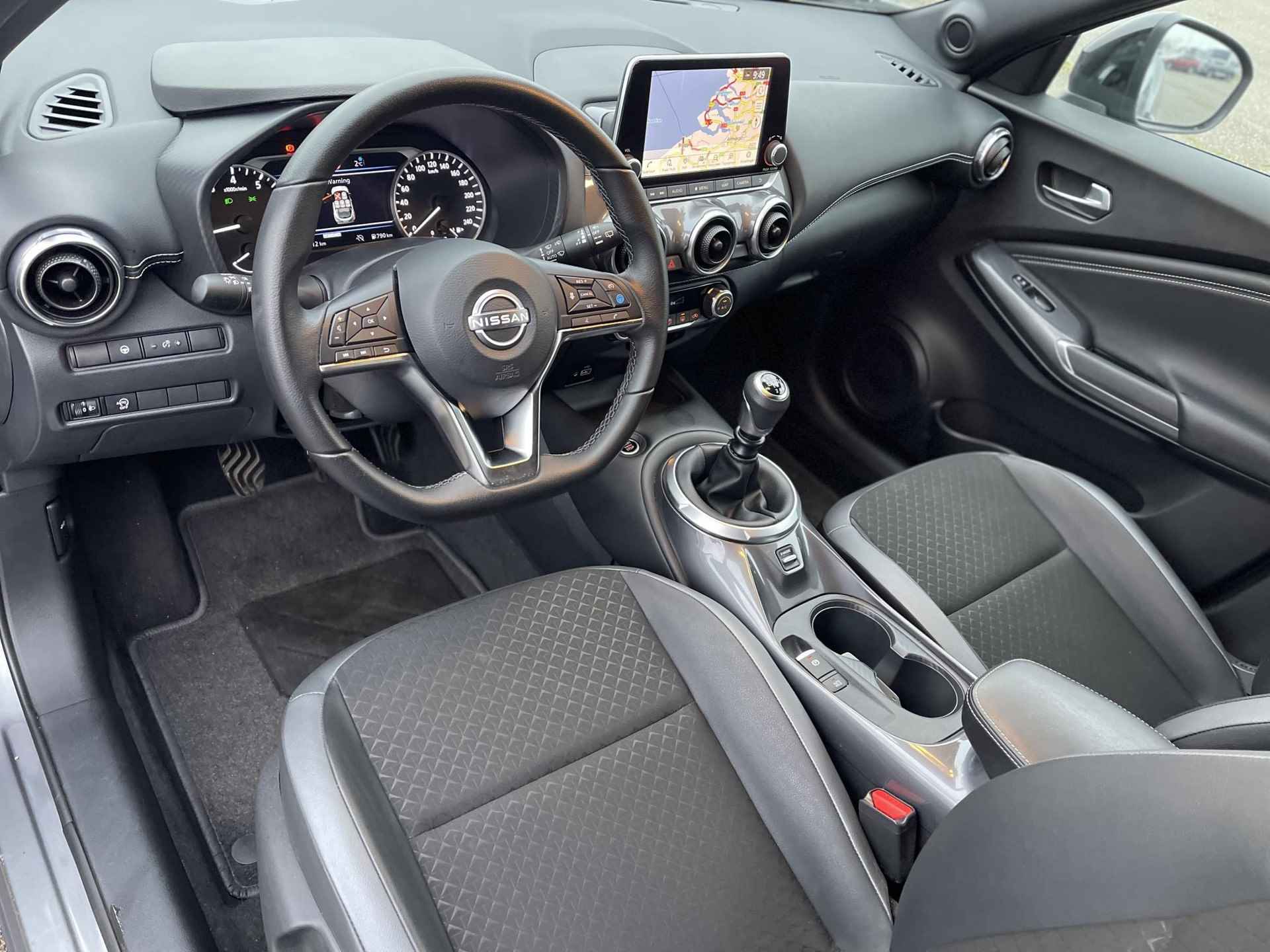 Nissan Juke 1.0 DIG-T N-Design Technology Pack | Navigatie | Adapt. Cruise Control | 360° Camera | Dodehoek Detectie | Apple Carplay/Android Auto | Rijklaarprijs! - 10/24