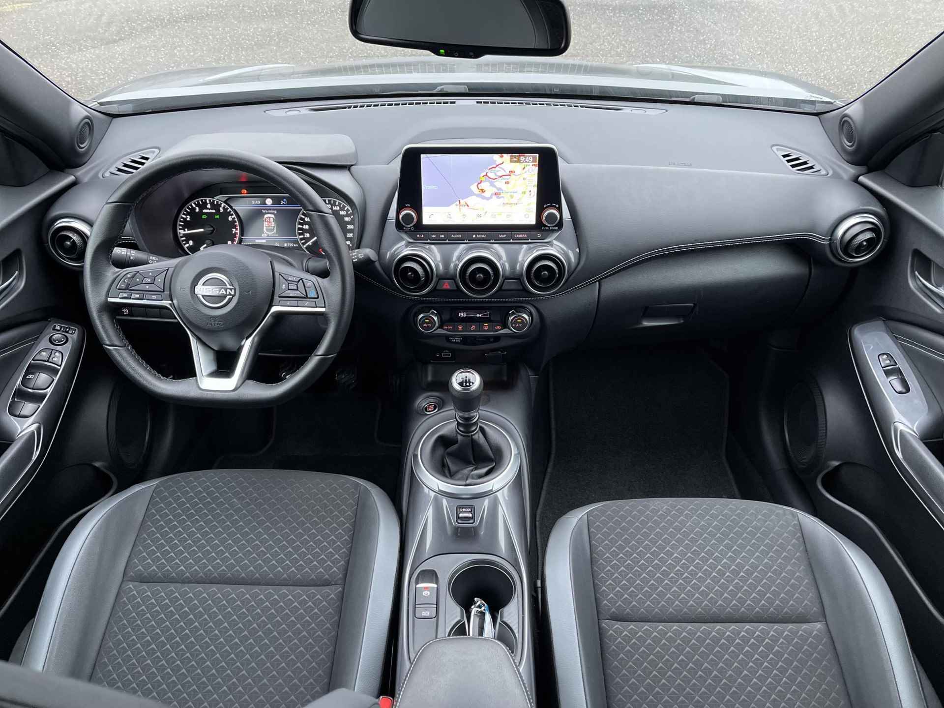 Nissan Juke 1.0 DIG-T N-Design Technology Pack | Navigatie | Adapt. Cruise Control | 360° Camera | Dodehoek Detectie | Apple Carplay/Android Auto | Rijklaarprijs! - 13/24