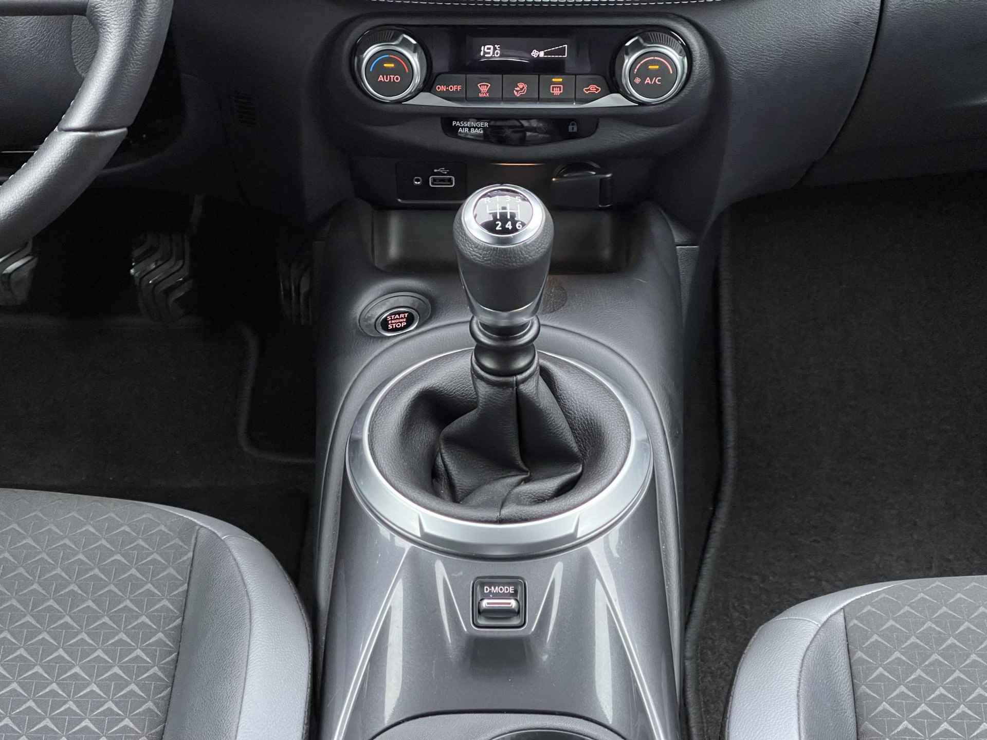 Nissan Juke 1.0 DIG-T N-Design Technology Pack | Navigatie | Adapt. Cruise Control | 360° Camera | Dodehoek Detectie | Apple Carplay/Android Auto | Rijklaarprijs! - 20/24