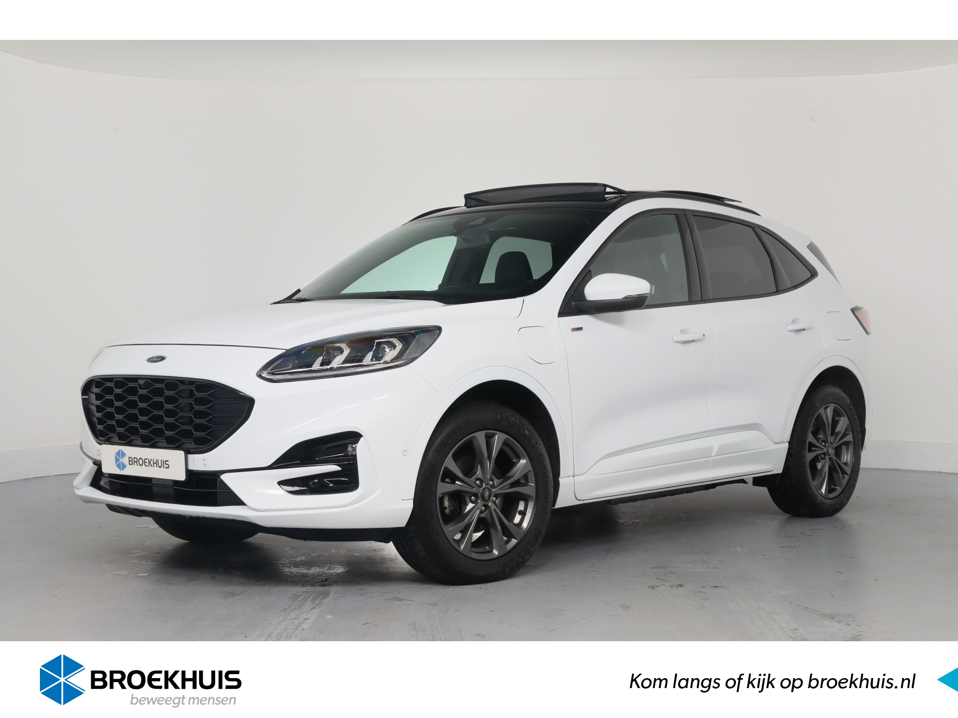 Ford Kuga ST-Line X | Open Dak | Winter Pack | Cruise Adaptive | B&O | Navi | Clima | HUD | Keyless | Camera | Parkeersensoren V+A | Leder