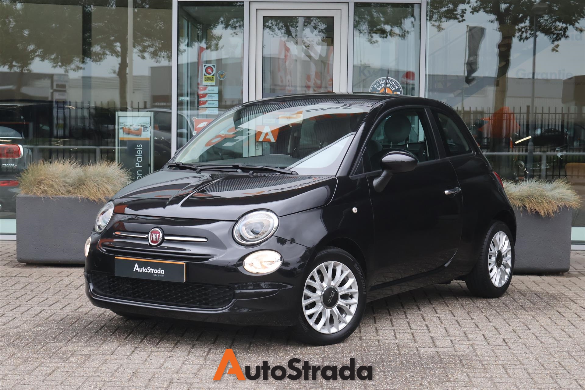 Fiat 500 TwinAir Turbo Popstar 80pk AUT I Uconnect I Airco I Bluetooth I DAB