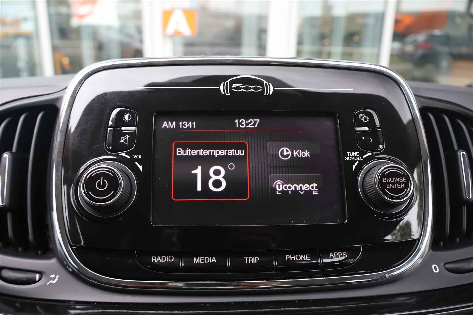 Fiat 500 TwinAir Turbo Popstar 80pk AUT I Uconnect I Airco I Bluetooth I DAB - 7/51