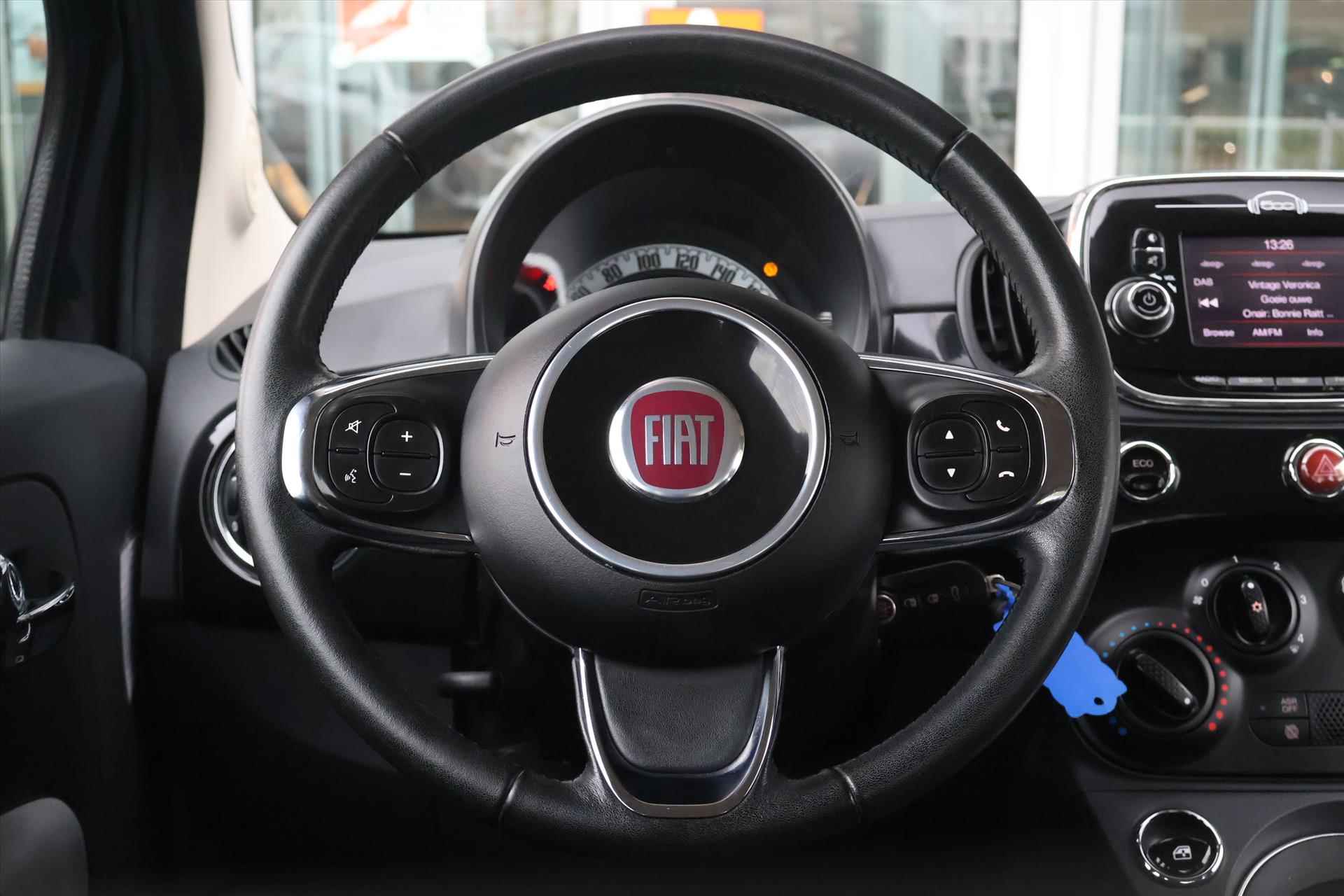 Fiat 500 TwinAir Turbo Popstar 80pk AUT I Uconnect I Airco I Bluetooth I DAB - 21/51