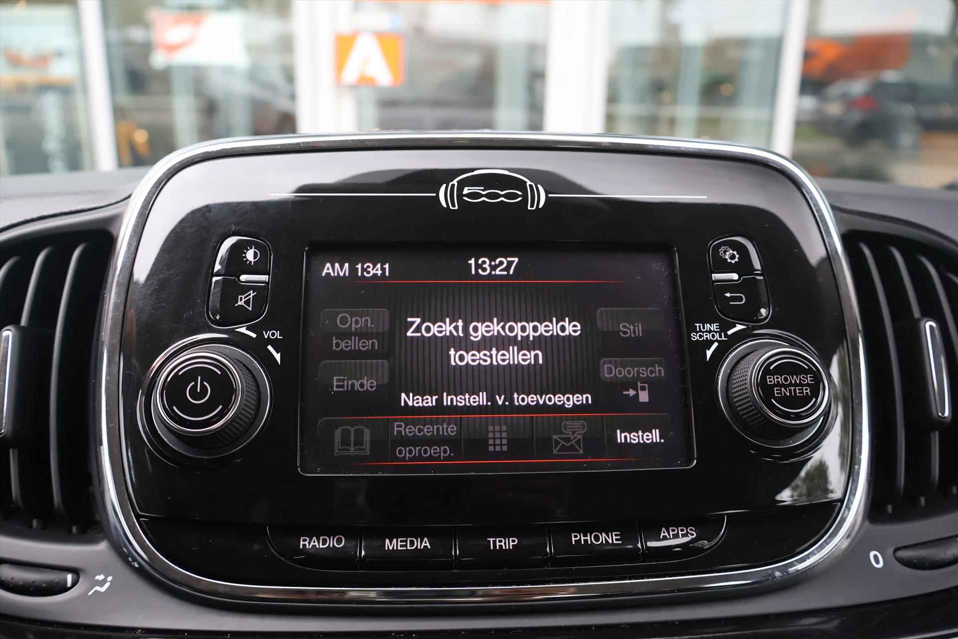 Fiat 500 TwinAir Turbo Popstar 80pk AUT I Uconnect I Airco I Bluetooth I DAB - 35/51