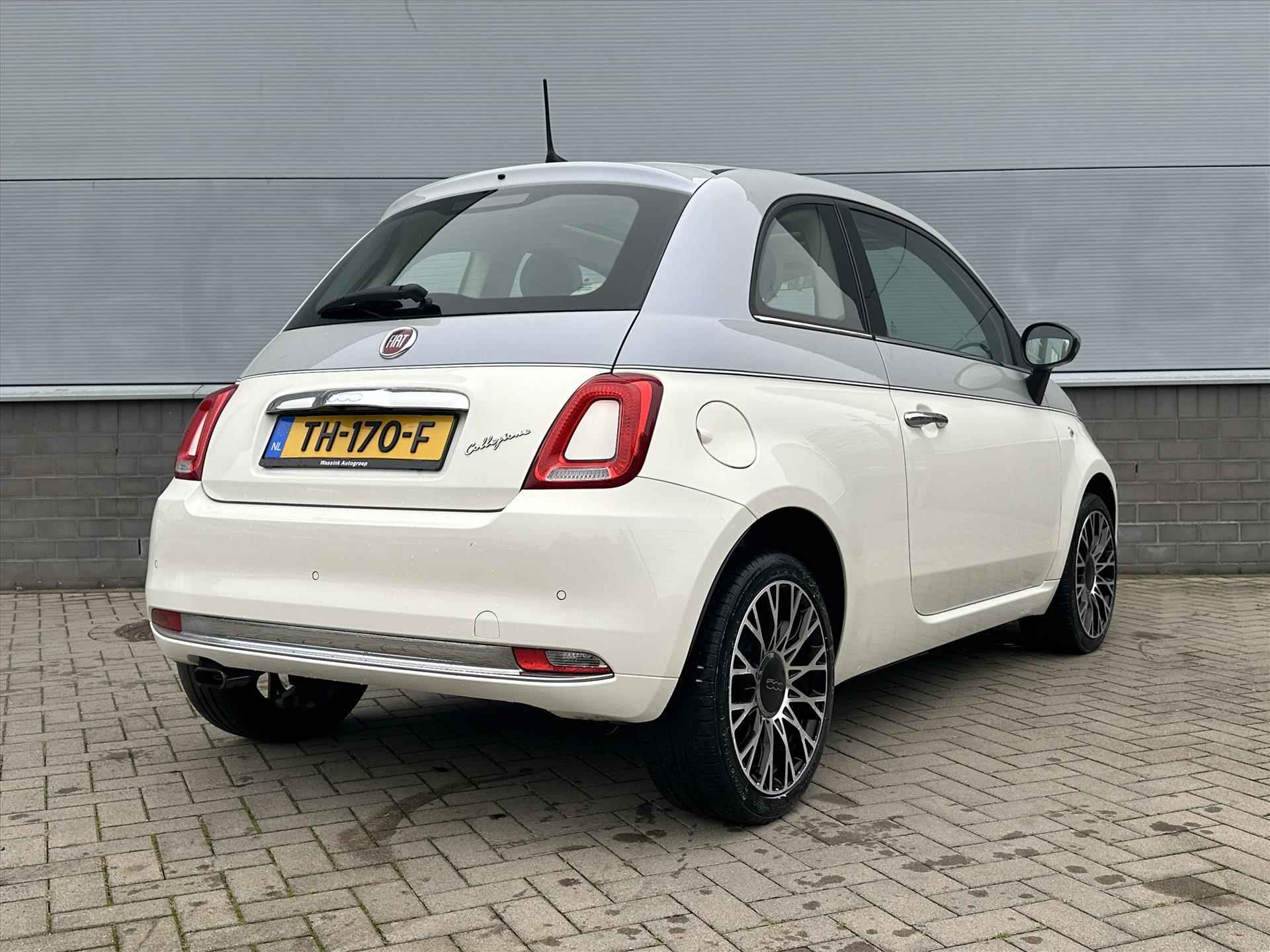 FIAT 500 TwinAir Turbo 80pk Collezione | Navigatie | Speed limiter | Spraakbediening | Airco - 6/47