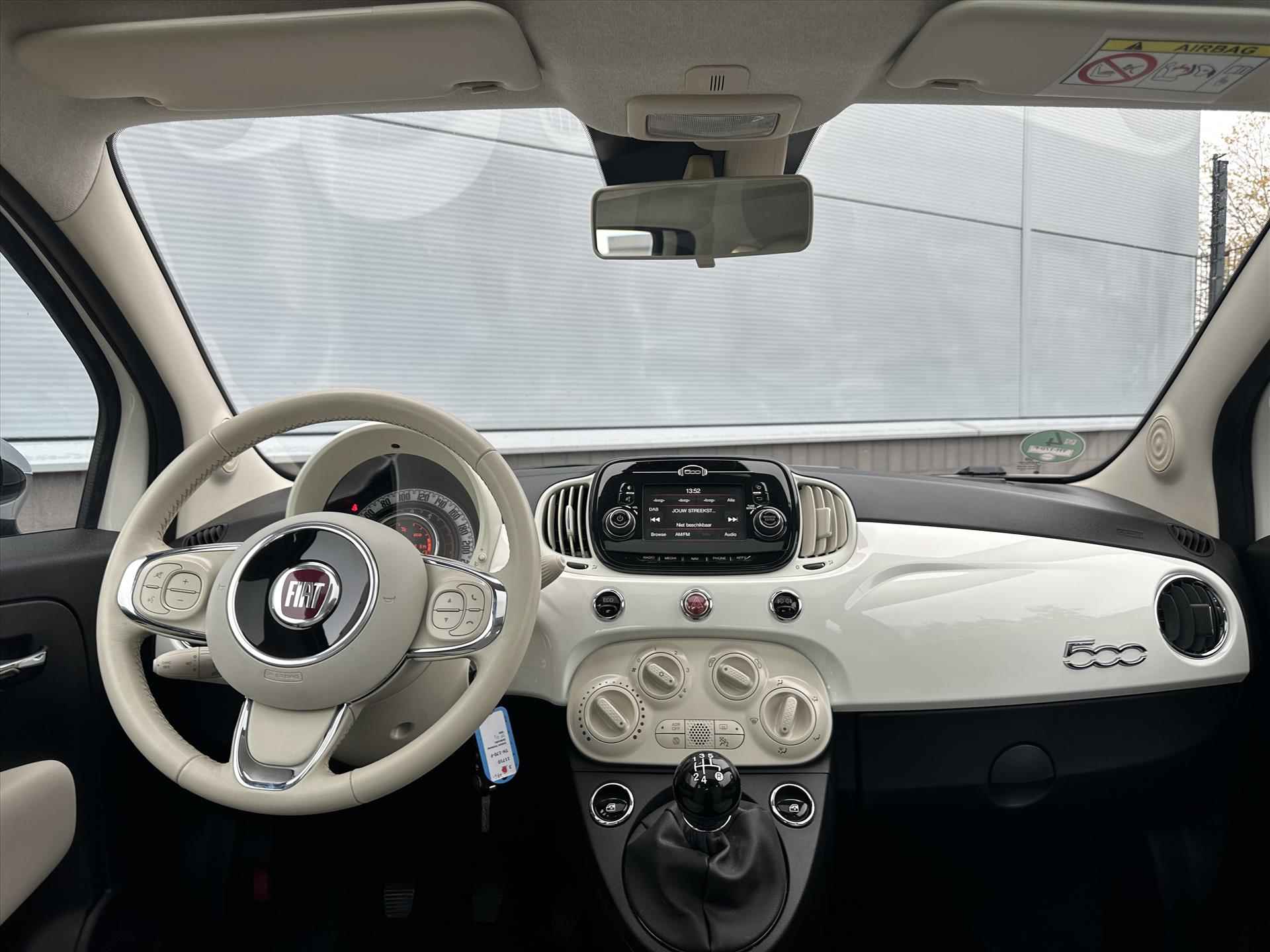 FIAT 500 TwinAir Turbo 80pk Collezione | Navigatie | Speed limiter | Spraakbediening | Airco - 18/47