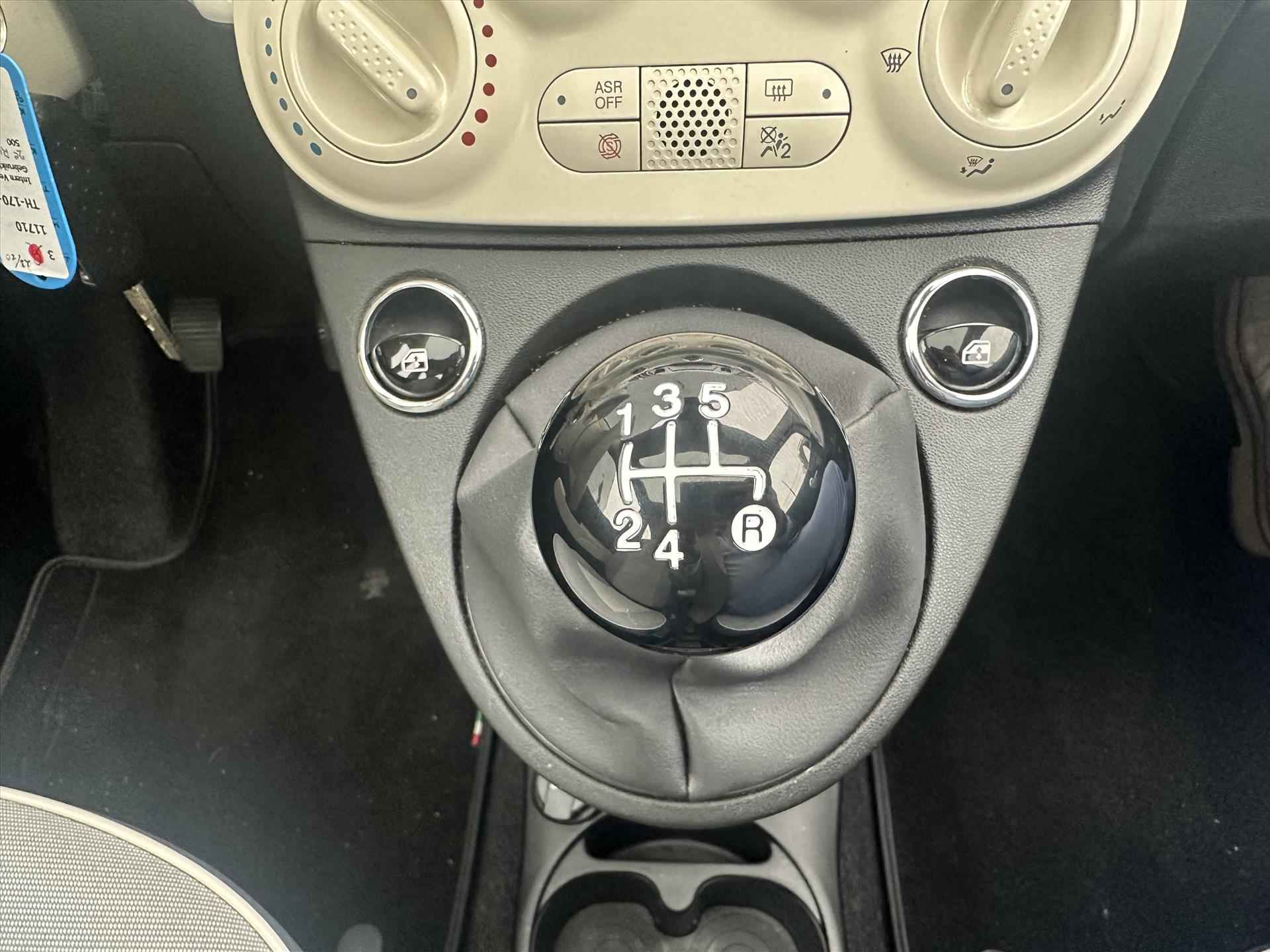 FIAT 500 TwinAir Turbo 80pk Collezione | Navigatie | Speed limiter | Spraakbediening | Airco - 24/47