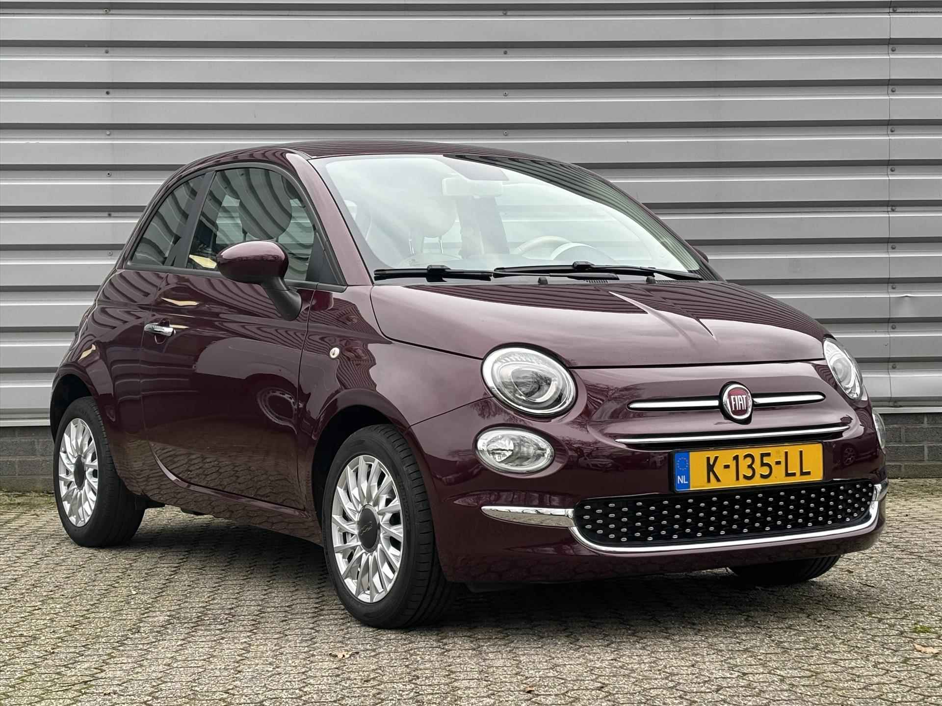 Fiat 500 1.0 70pk Hybrid Lounge | Carplay | Cruise control | Lichtmetalen Velgen | Nederlandse auto | - 3/27