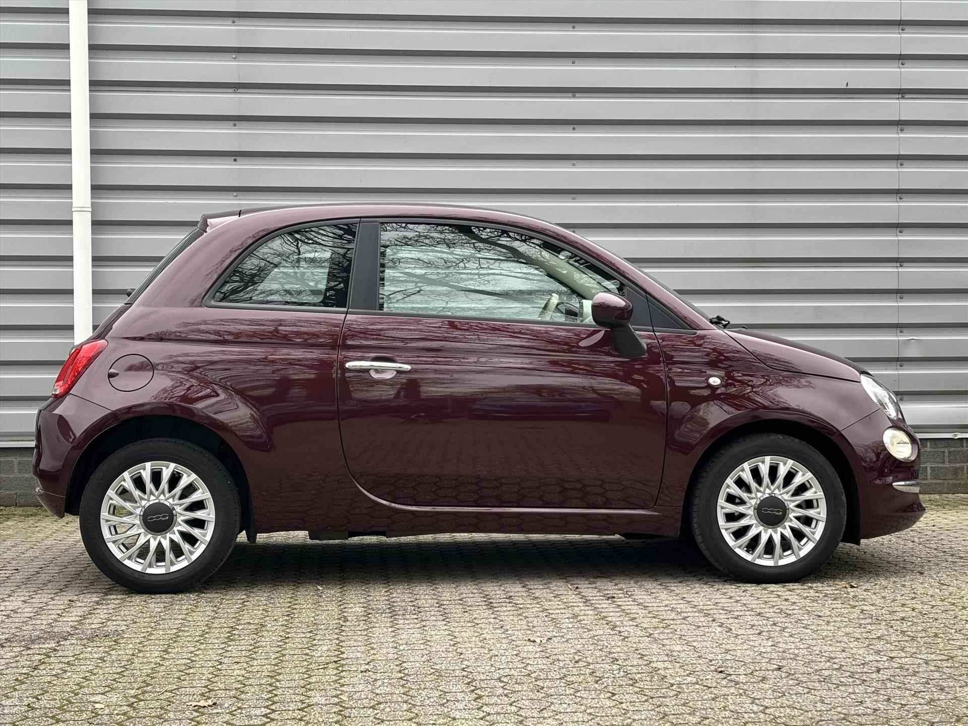 Fiat 500 1.0 70pk Hybrid Lounge | Carplay | Cruise control | Lichtmetalen Velgen | Nederlandse auto | - 4/27