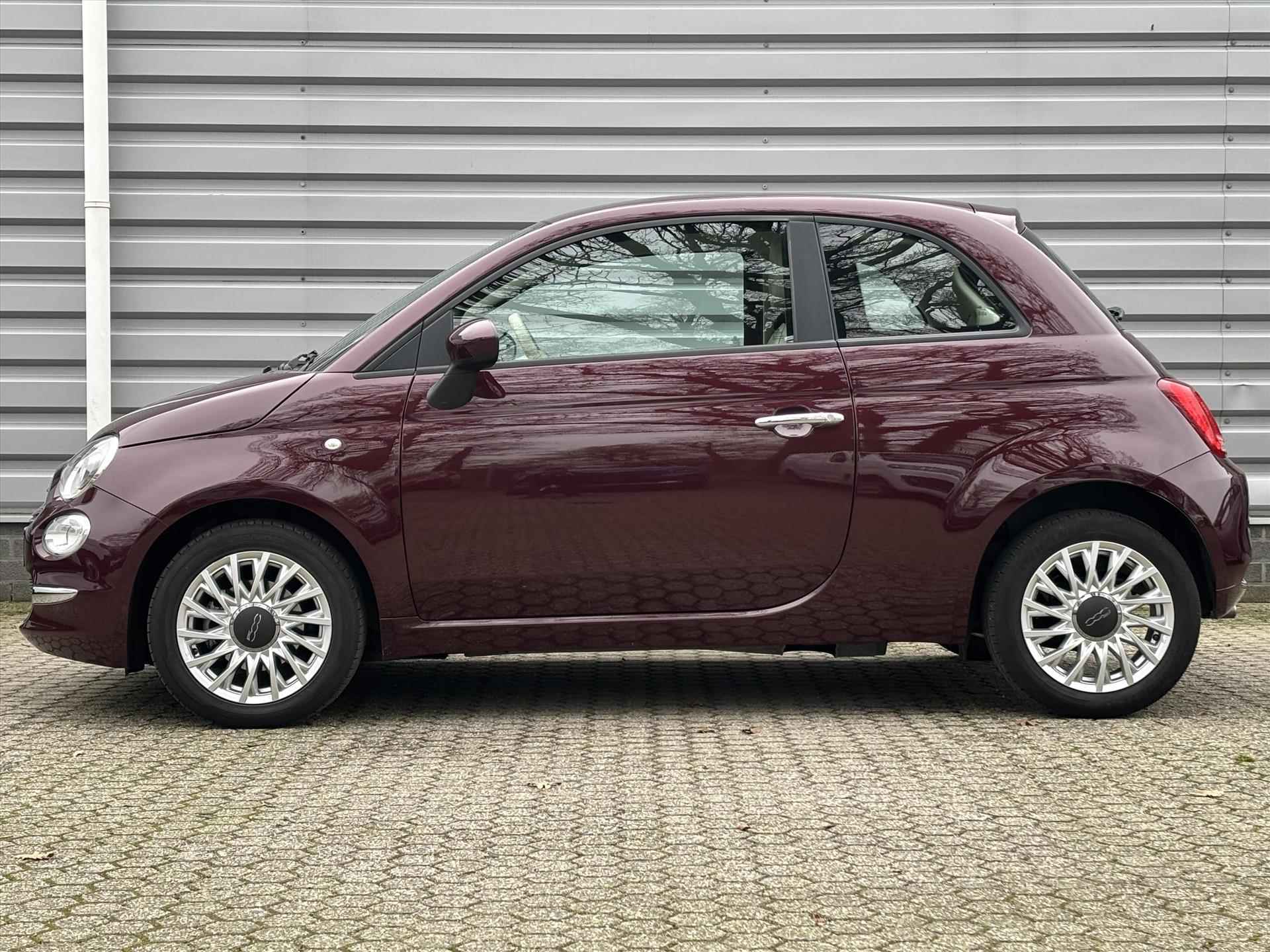 Fiat 500 1.0 70pk Hybrid Lounge | Carplay | Cruise control | Lichtmetalen Velgen | Nederlandse auto | - 10/27