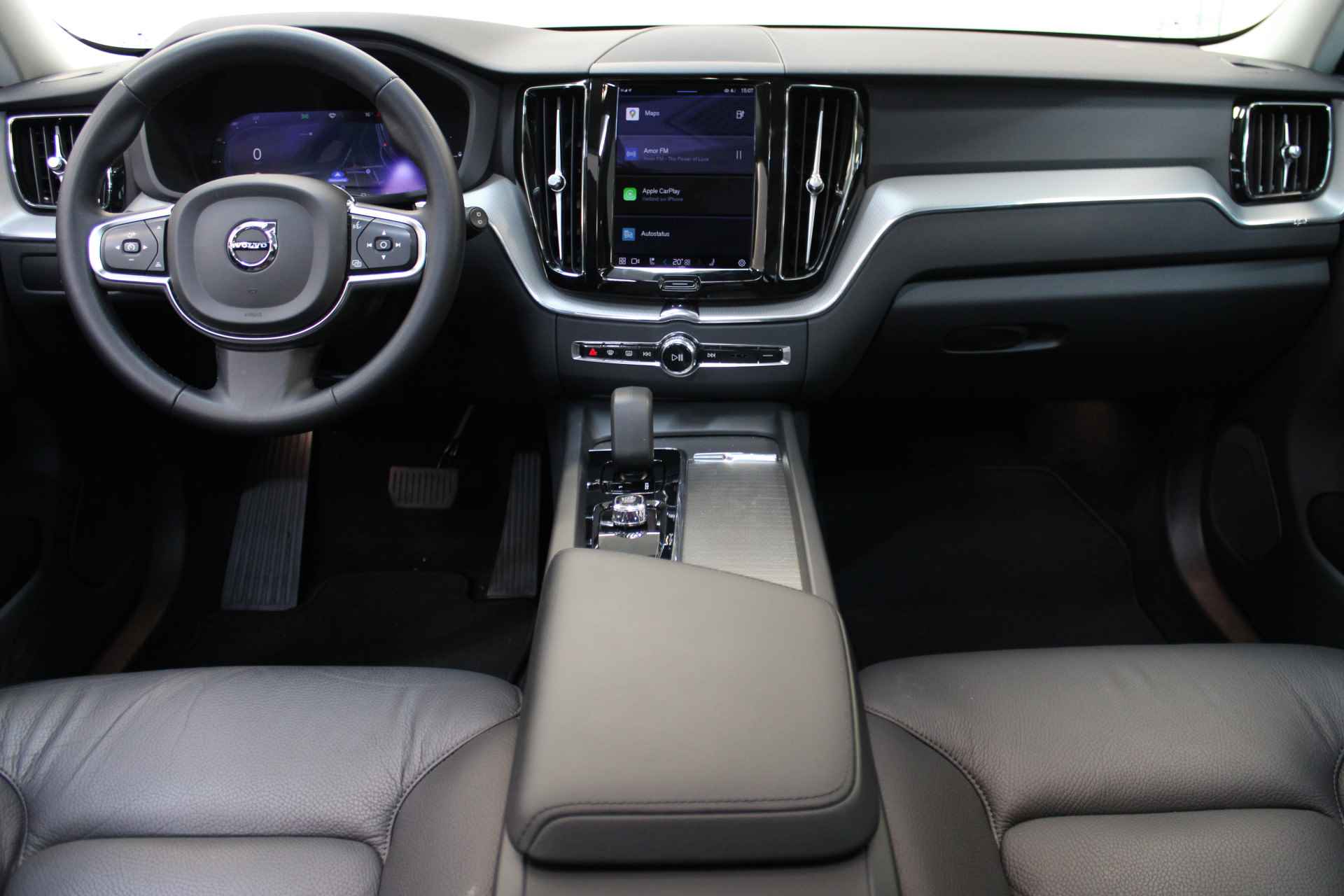 Volvo XC60 T6 350PK AWD Core Bright | Trekhaak | Adapt Led | Standverw | Panoramadak | Achterb Verw | Leer - 5/53