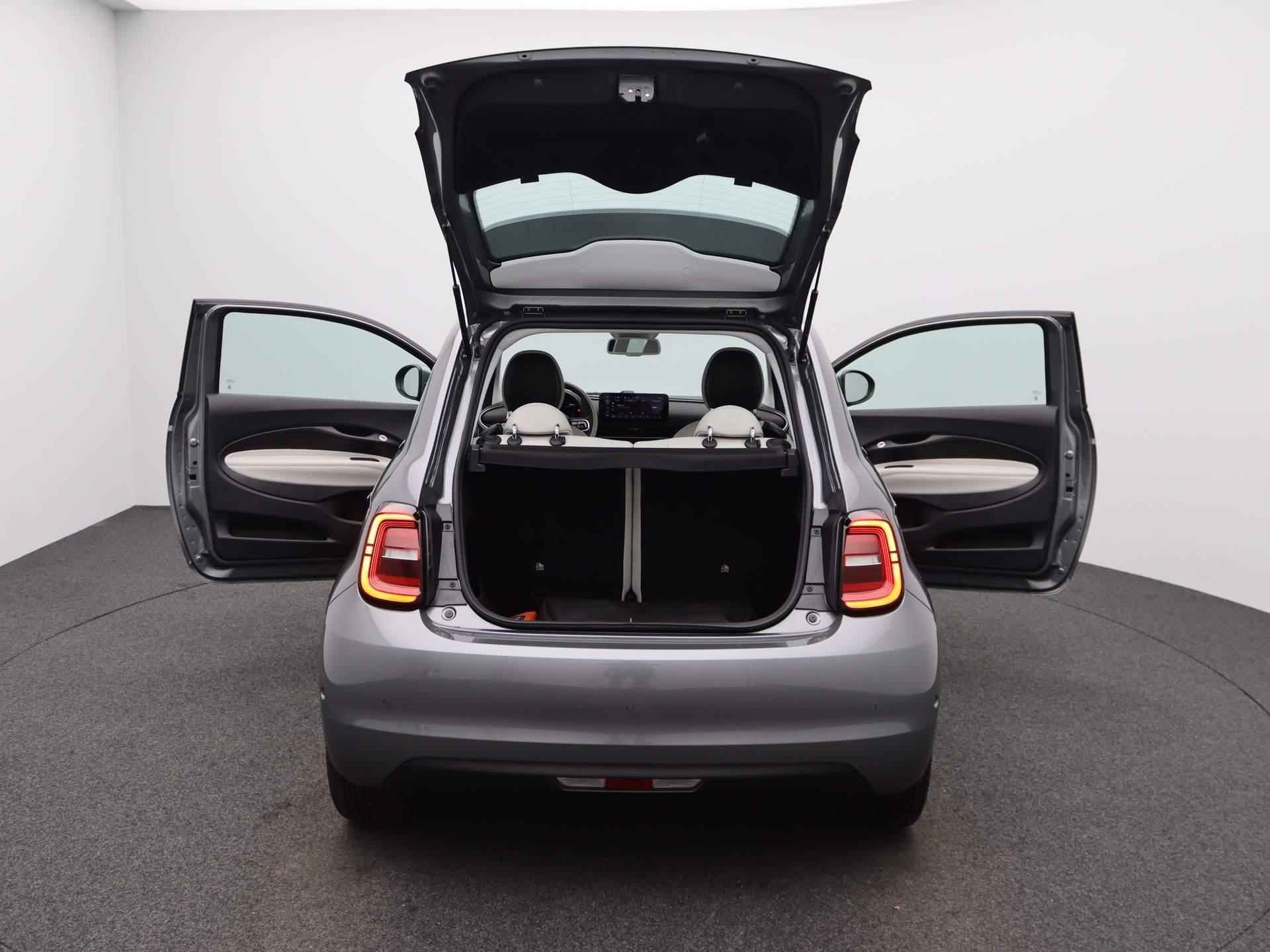 Fiat 500e La Prima 42 kWh | Leder | Navi | ECC | PDC | LMV | LED | Cam | - 14/44