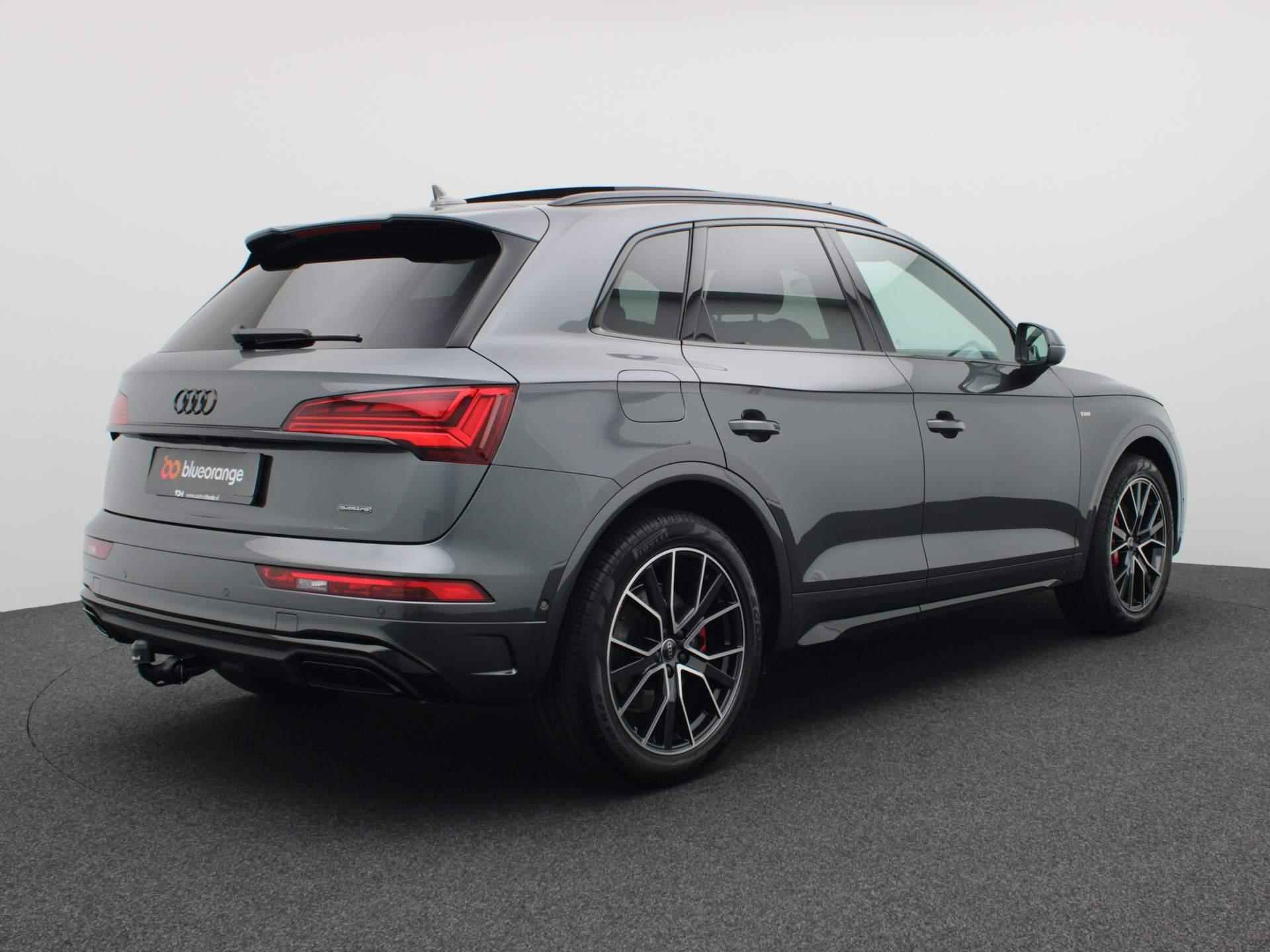 Audi Q5 50 TFSI e S edition 299PK S-Tronic Luchtvering, matrix LED, 360gr. camera, side assist, panoramadak, trekhaak, adaptive cruise, elek. achterklep, 20" lichtmetaal - 3/57