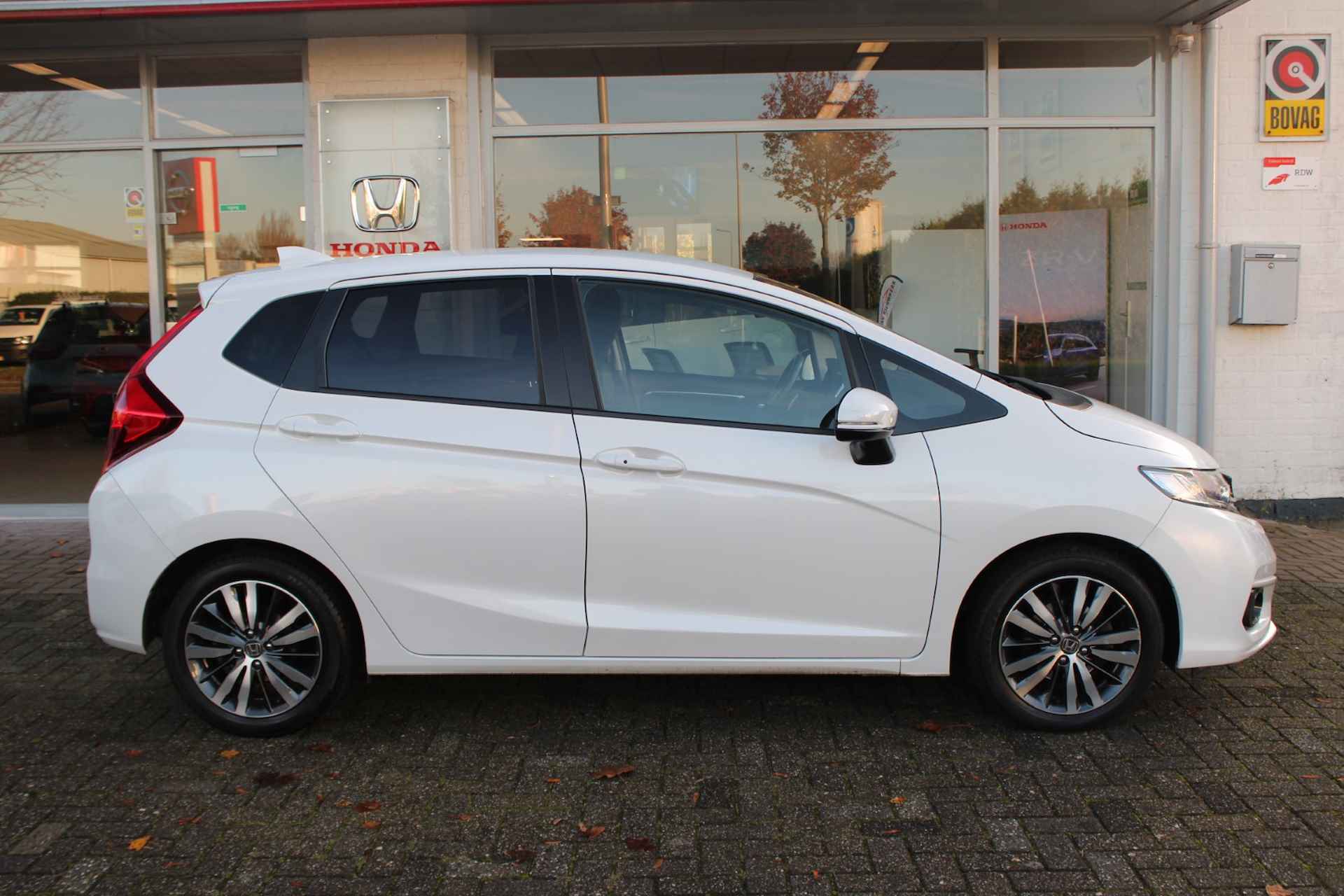 HONDA Jazz 1.3 i-VTEC 102pk CVT Elegance AUT NAVI PDC CAMERA 1E EIGENAAR STOELVERW. NAP - 3/32