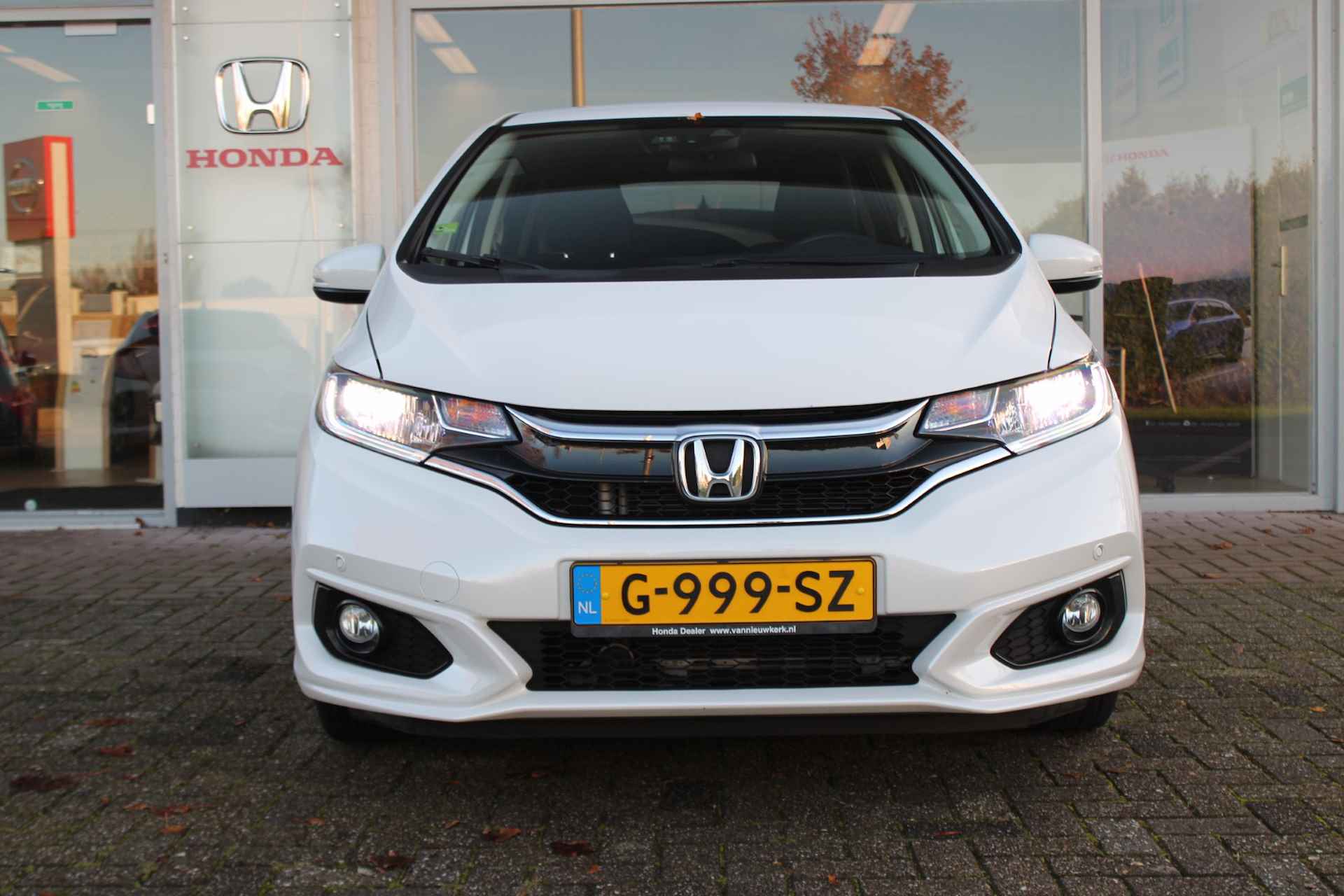 HONDA Jazz 1.3 i-VTEC 102pk CVT Elegance AUT NAVI PDC CAMERA 1E EIGENAAR STOELVERW. NAP - 11/32