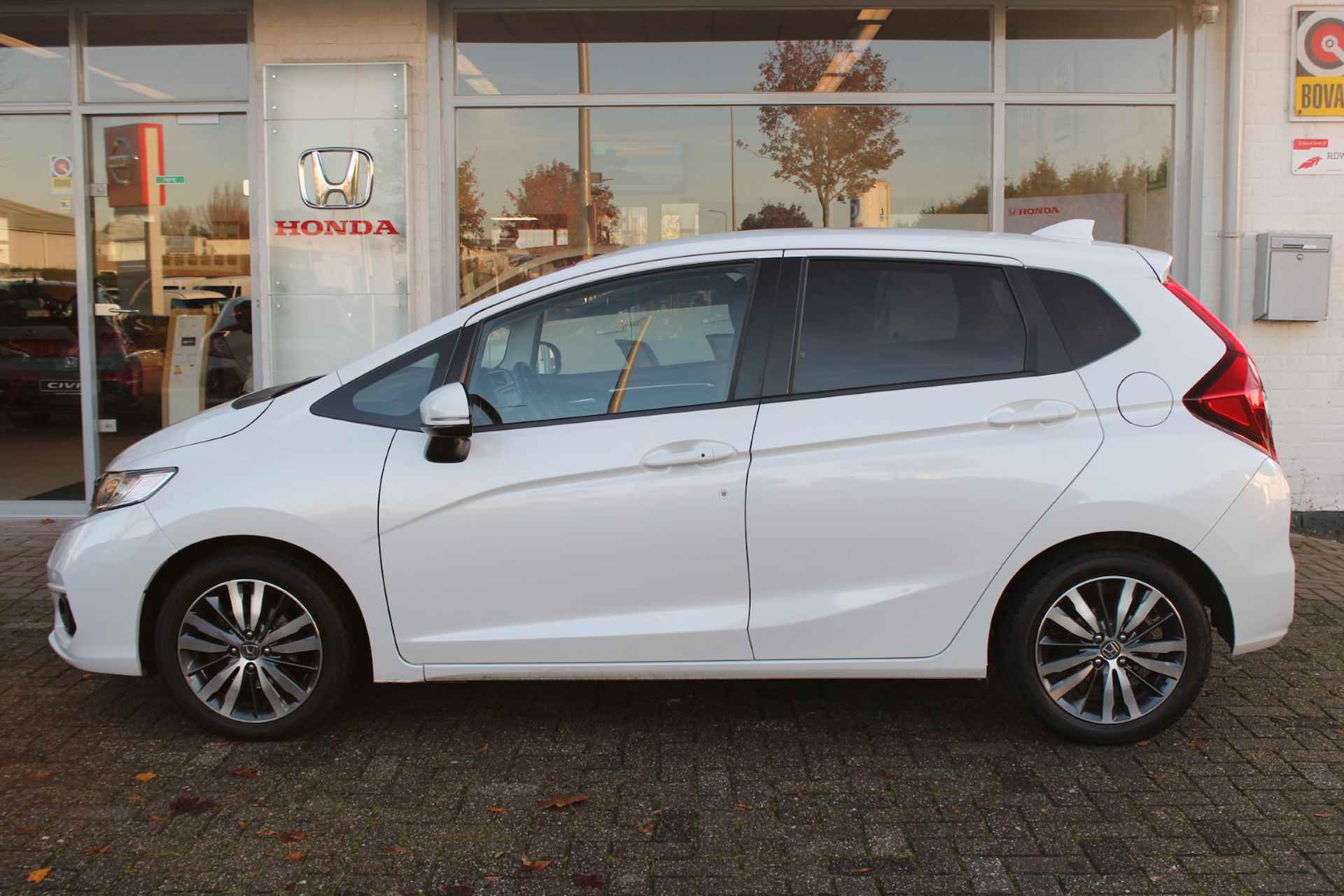 HONDA Jazz 1.3 i-VTEC 102pk CVT Elegance AUT NAVI PDC CAMERA 1E EIGENAAR STOELVERW. NAP - 13/32