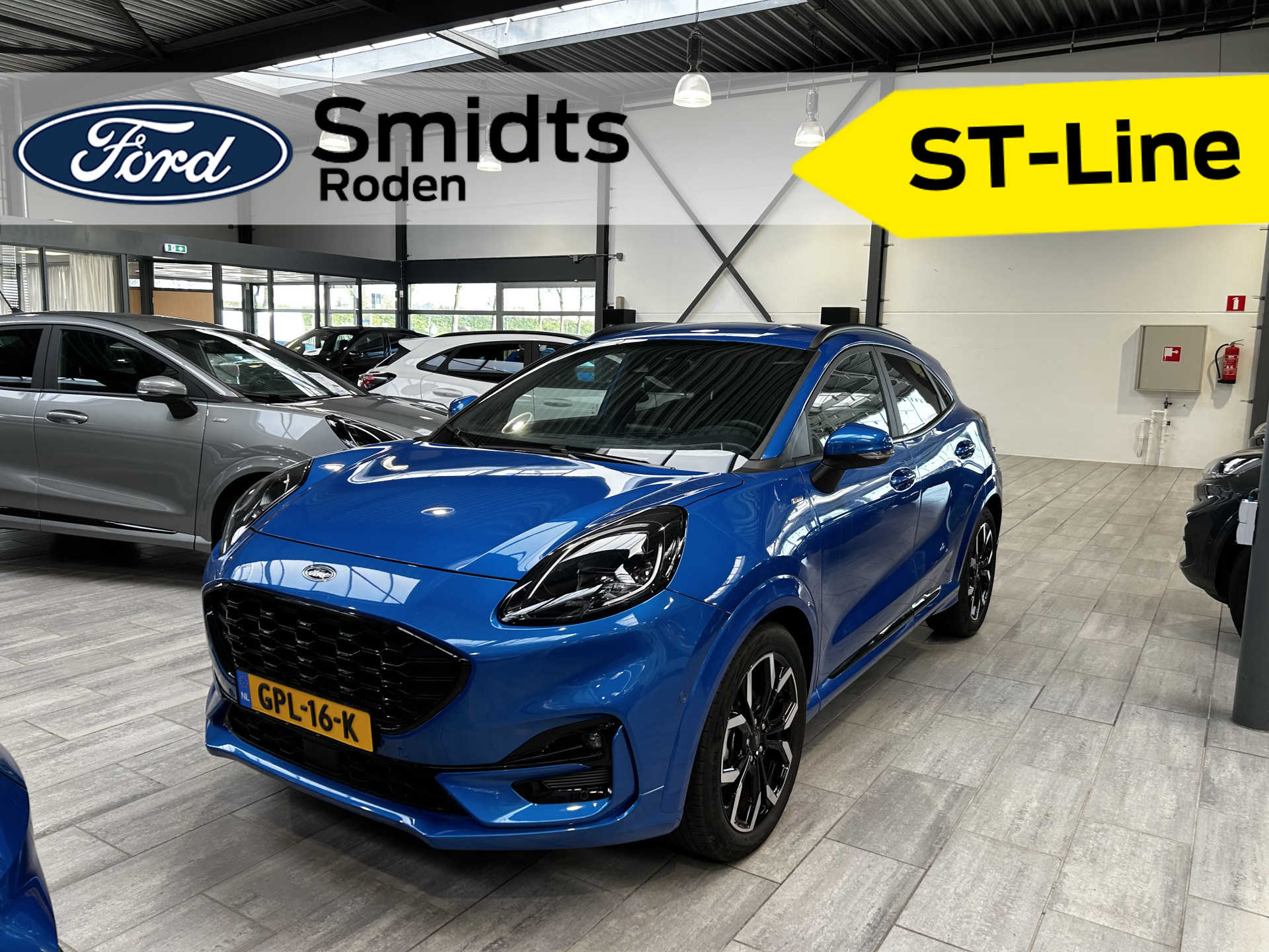 Ford Puma EcoBoost Hybrid 125 pk ST-Line X | Camera | LED | B&O | Half leer | 18" | Apple Carplay | Navi | Cruise