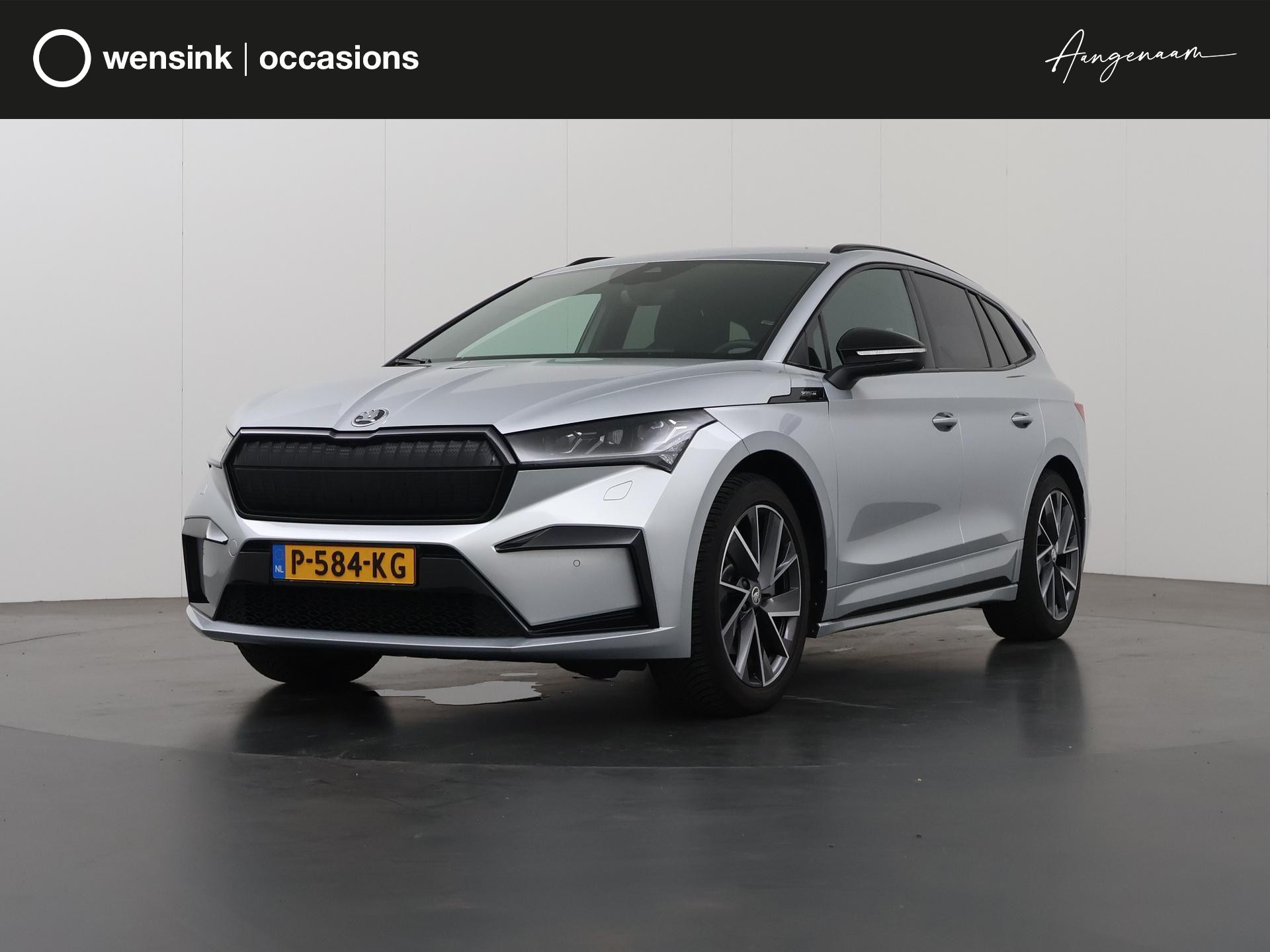 Skoda Enyaq iV 80 Sportline | Trekhaak | Parkeercamera | Stoelverwarming | Navigatiesysteem | Climate Control |