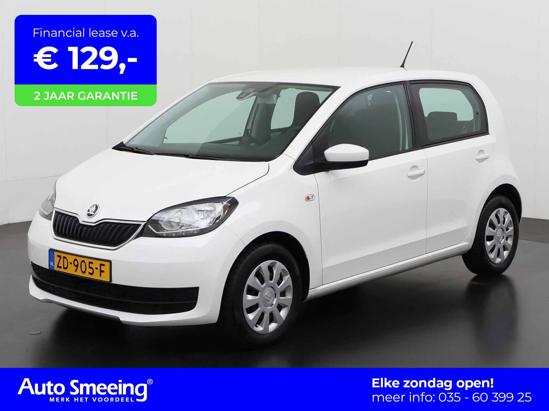 Skoda Citigo 1.0 Greentech Ambition | Cruise Control | Zondag Open!