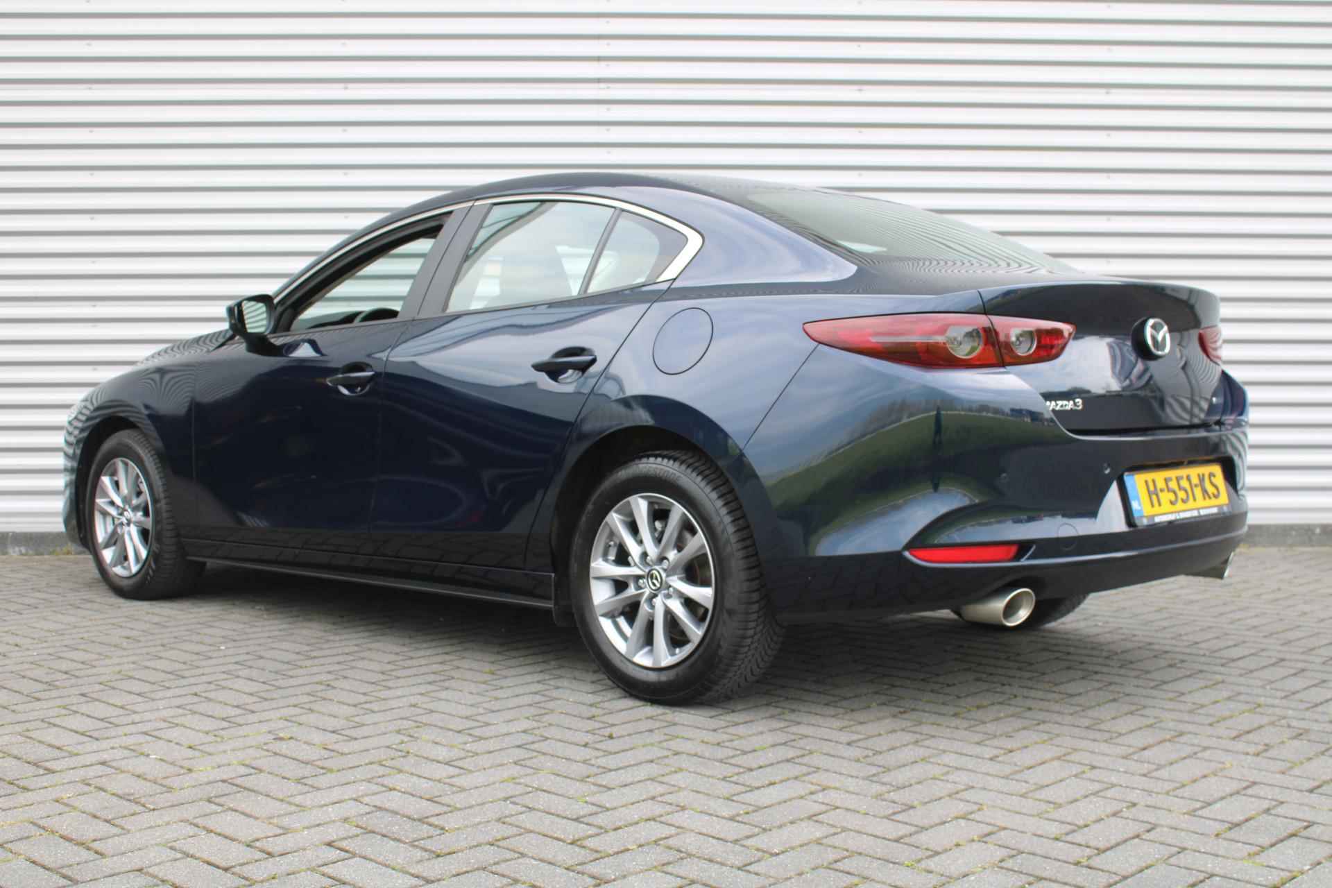 Mazda 3 2.0 SkyActiv-X 180 Comfort met Bose | Airco | Navi | Cruise | PDC | Camera | Bluetooth | 16"LM | - 7/34