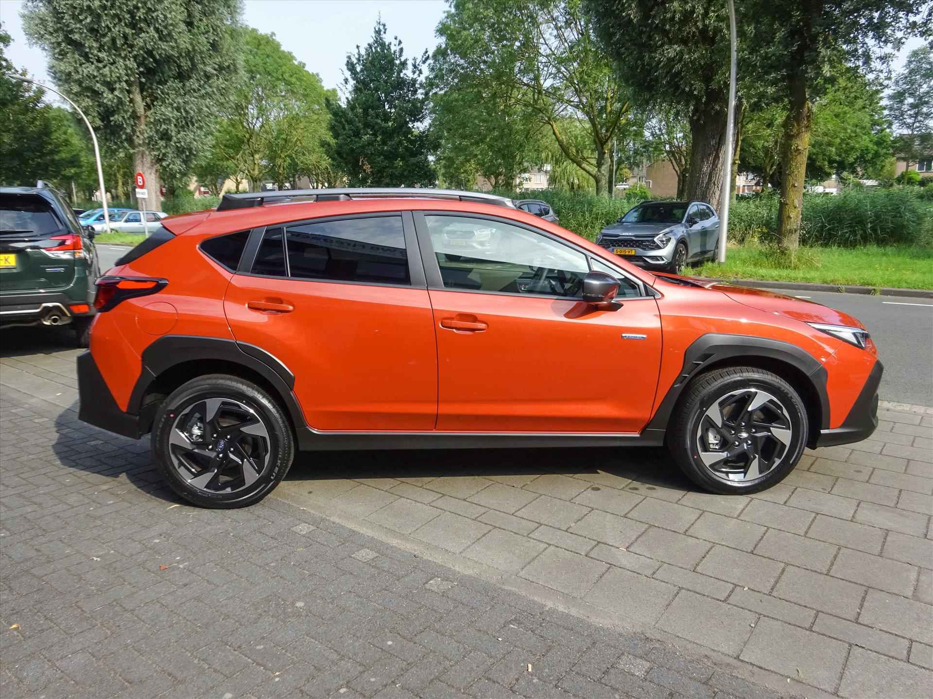 Subaru Crosstrek 2.0i Hybrid 136PK CVT AWD Luxury | Nieuw | Sun Blaze Pearl | 8 jaar fabrieks garantie - 45/50