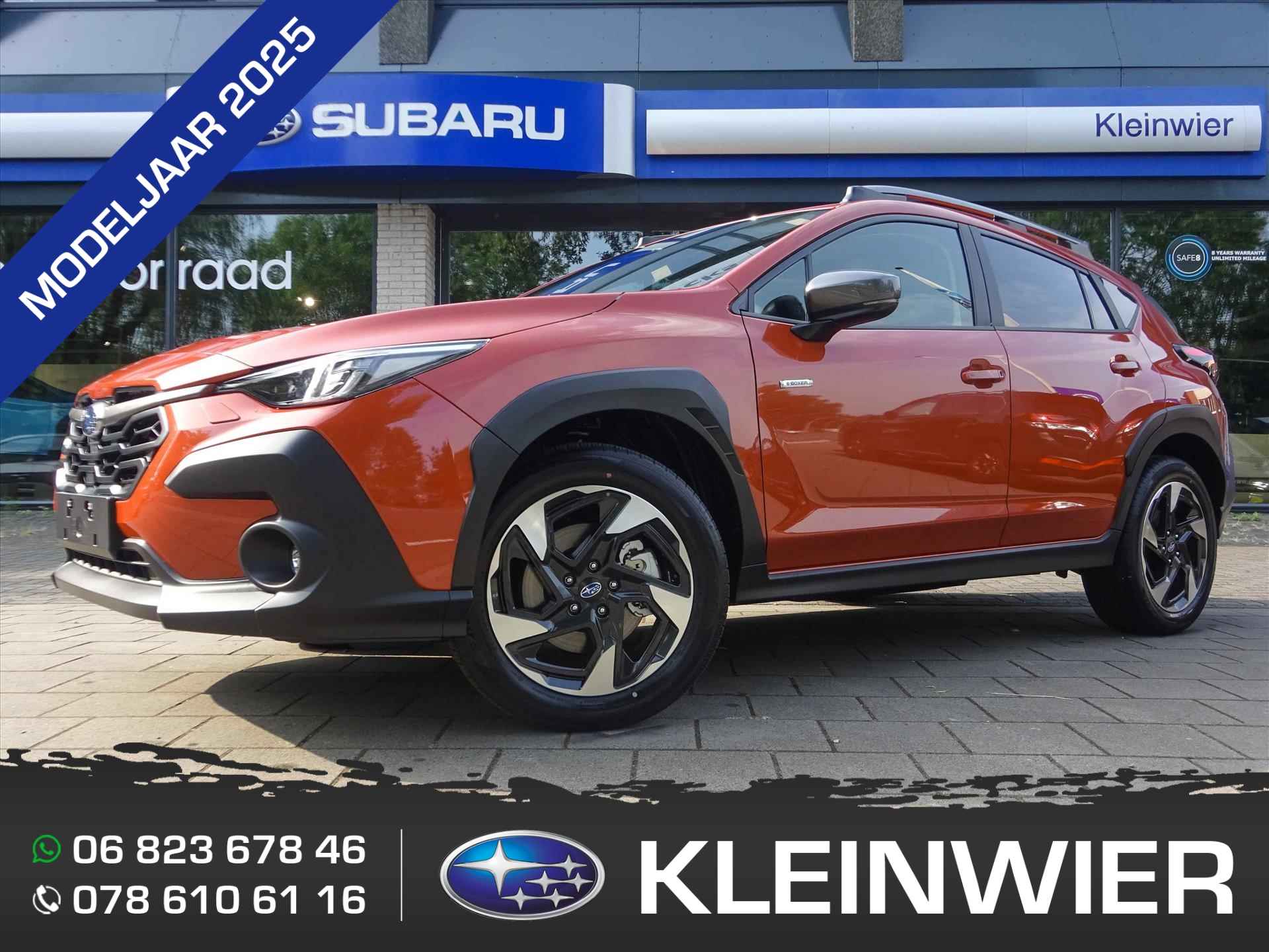 Subaru Crosstrek 2.0i Hybrid 136PK CVT AWD Luxury | Nieuw | Sun Blaze Pearl | 8 jaar fabrieks garantie - 1/50