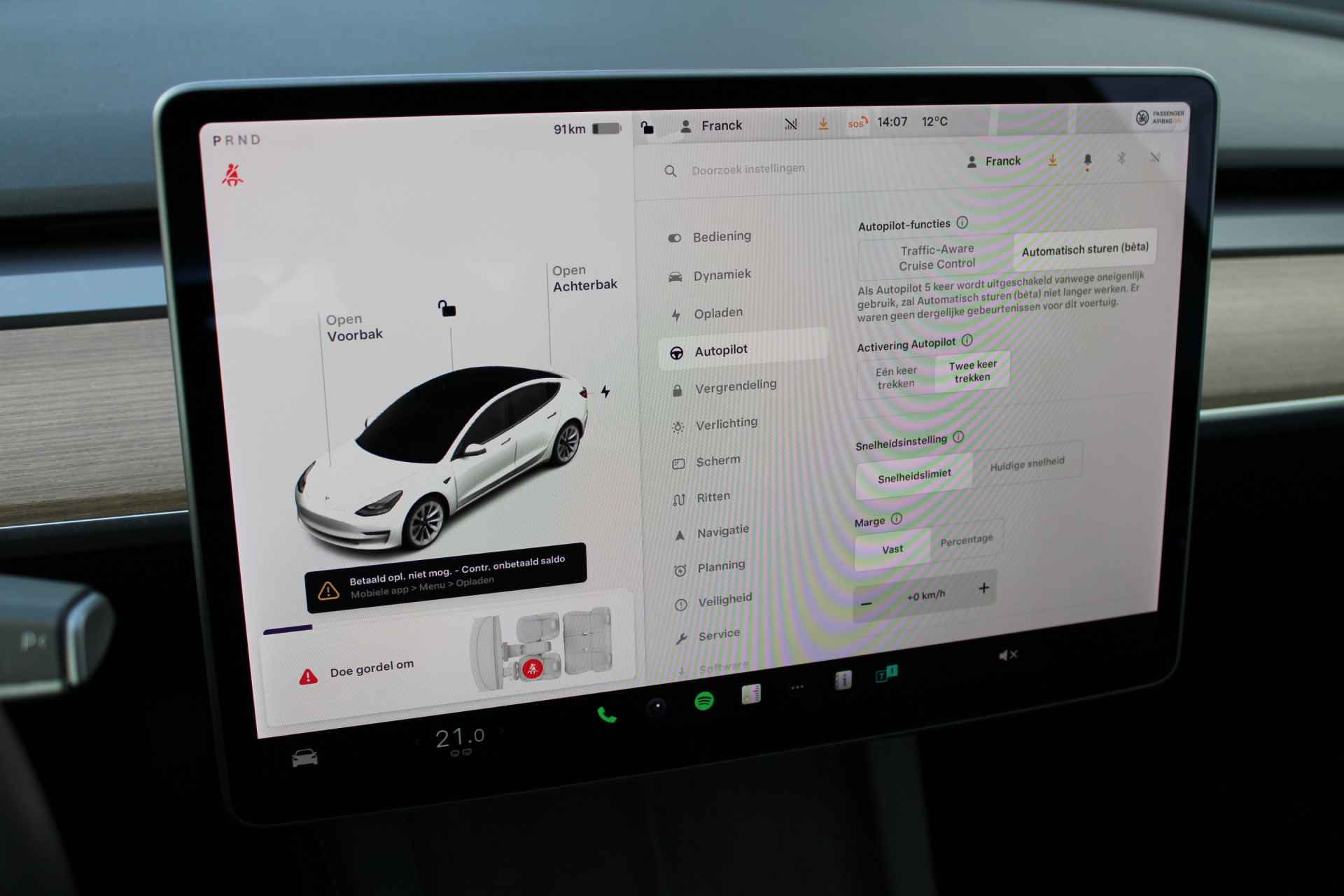 Tesla Model 3 Standard RWD Plus 60 kWh LEDER| NAVI | ZEER NETJES | PANO | CAMERA | - 26/32