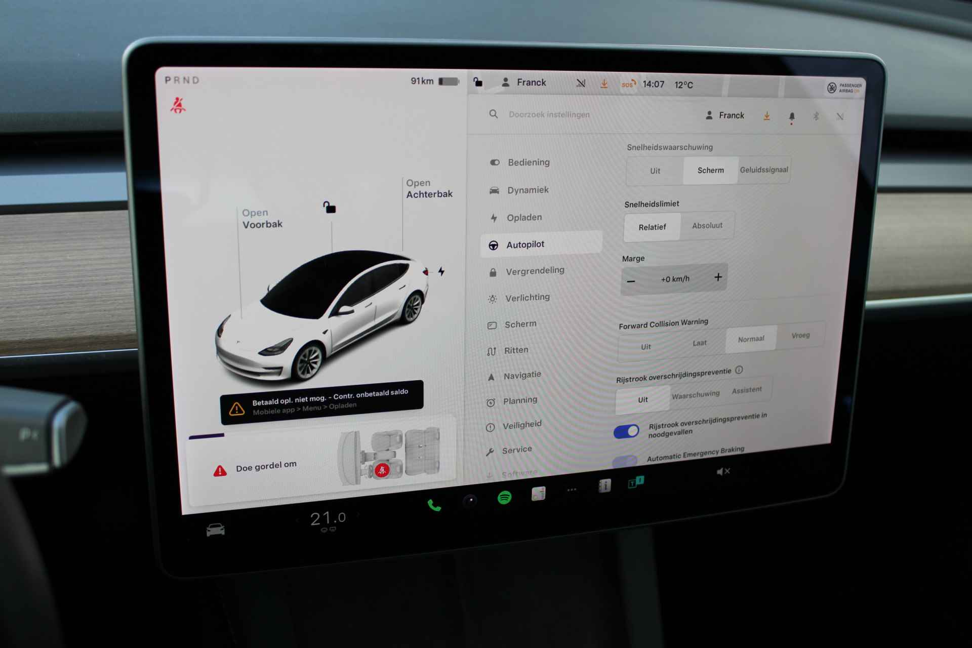 Tesla Model 3 Standard RWD Plus 60 kWh LEDER| NAVI | ZEER NETJES | PANO | CAMERA | - 27/32