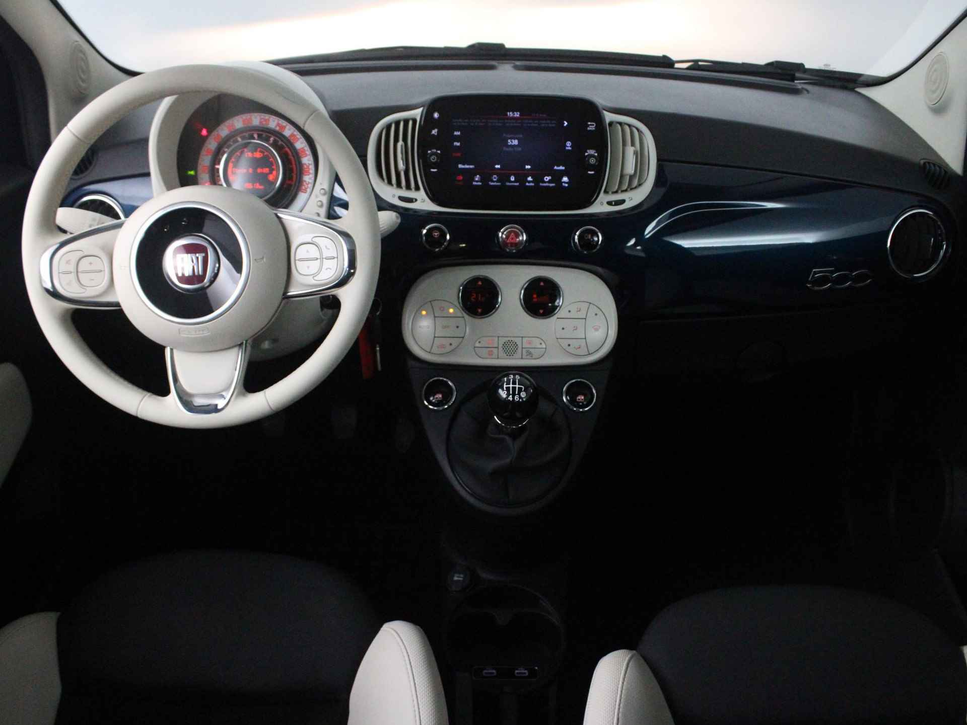 Fiat 500 1.0 Hybrid 70 Dolcevita | Clima | Panodak | Bluetooth | LM velgen 15" | Apple Carplay/Android Auto | 19.603 KM! - 14/38