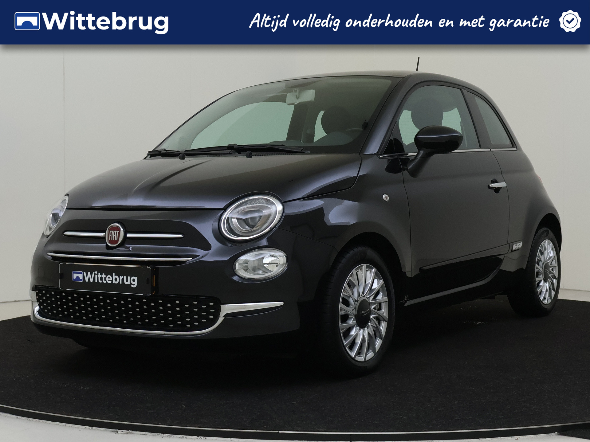 Fiat 500 0.9 TwinAir Turbo Lounge | Navigatie | Panorama Dak | Lichtmetalen Velgen Ypenburg