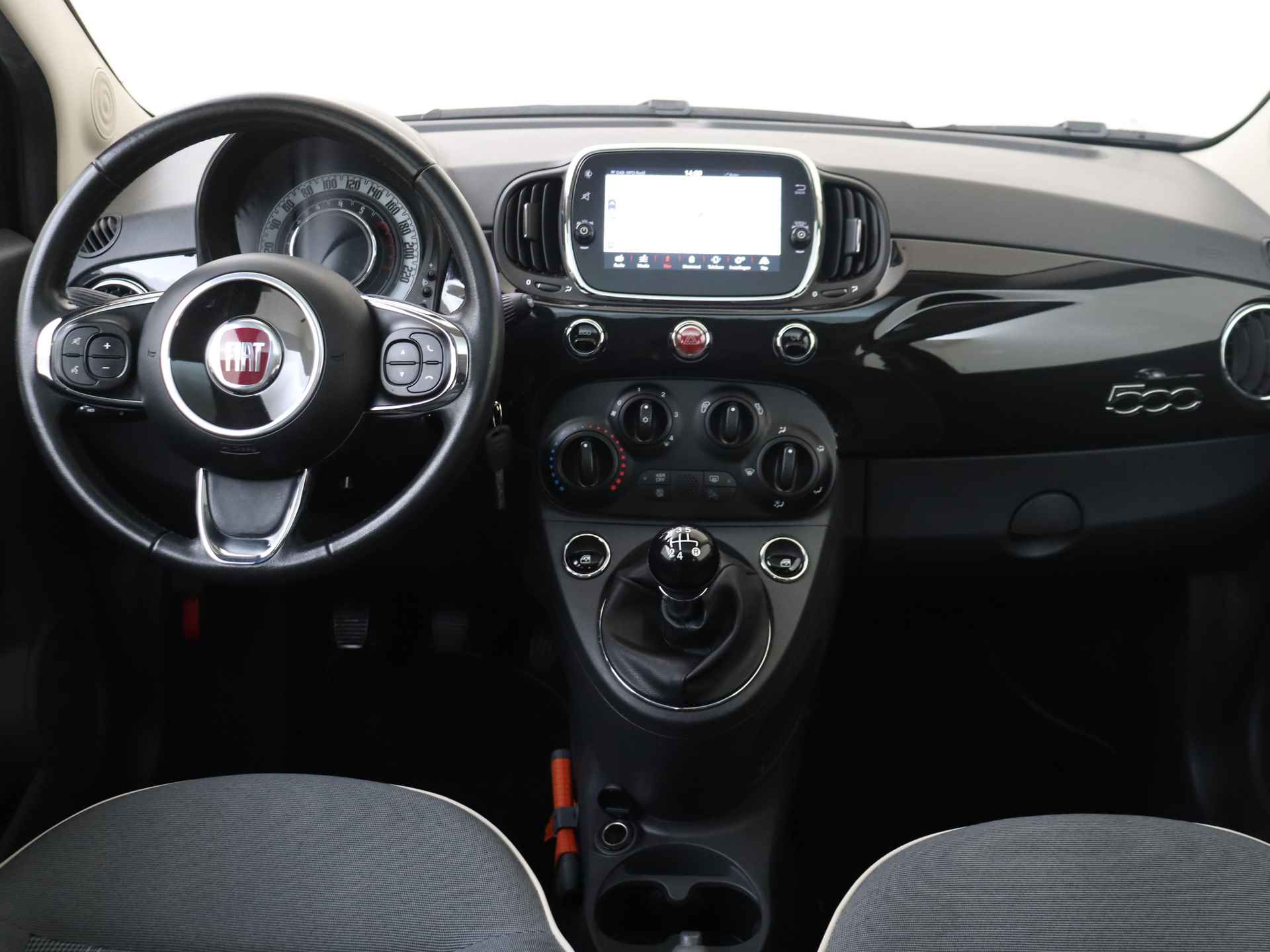 Fiat 500 0.9 TwinAir Turbo Lounge | Navigatie | Panorama Dak | Lichtmetalen Velgen Ypenburg - 6/41