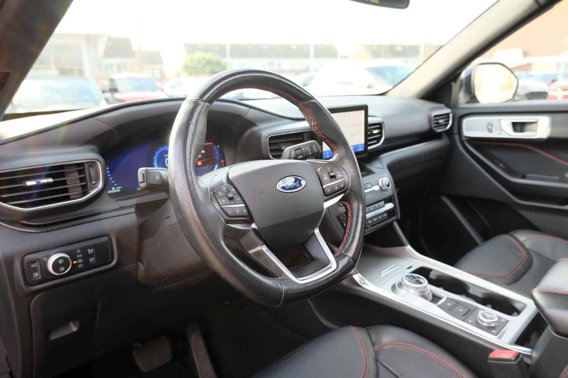 Ford Explorer 3.0 V6 EcoBoost PHEV ST-Line Panorama dak | Trekhaak | Cruise Control | 7 Persoons | BTW verrekenbaar - 10/46