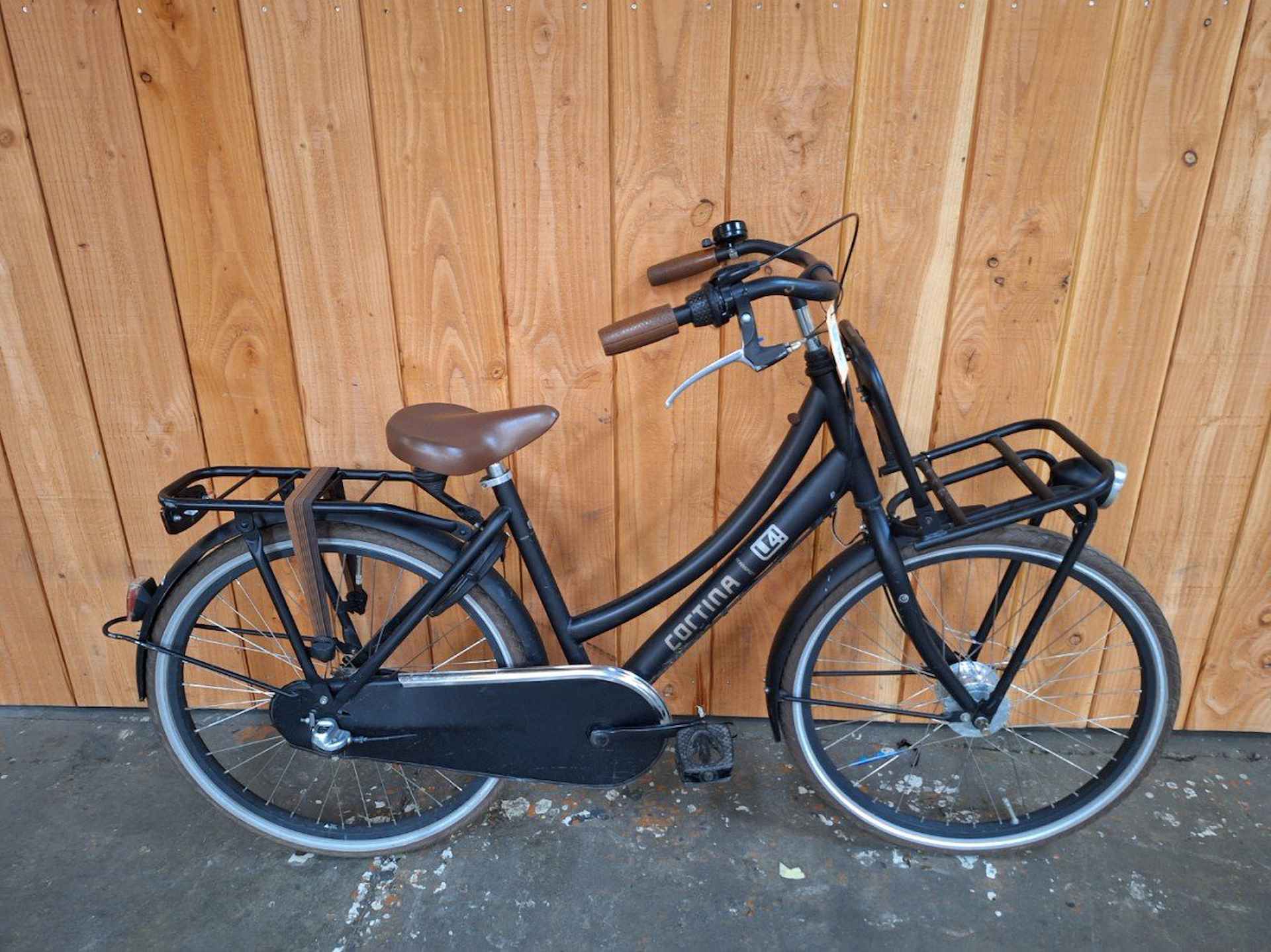 Cortina U4 Transport Meisjes Zwart 42cm - 1/1