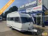 Hobby De Luxe Edition 440 SF +mover+luifel+airco+tent+