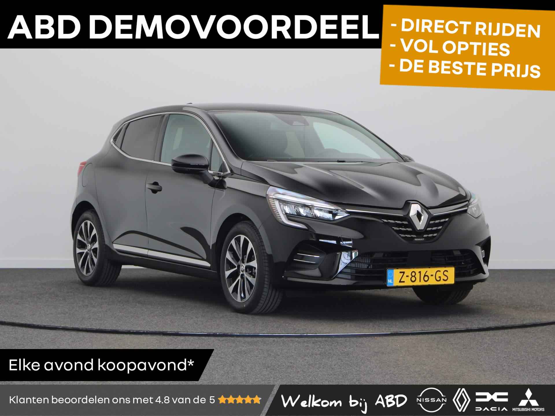 Renault Clio TCe 90pk Techno | Achteruitrijcamera | Parkeersensoren achter | Apple Carplay / Android Auto | - 1/40