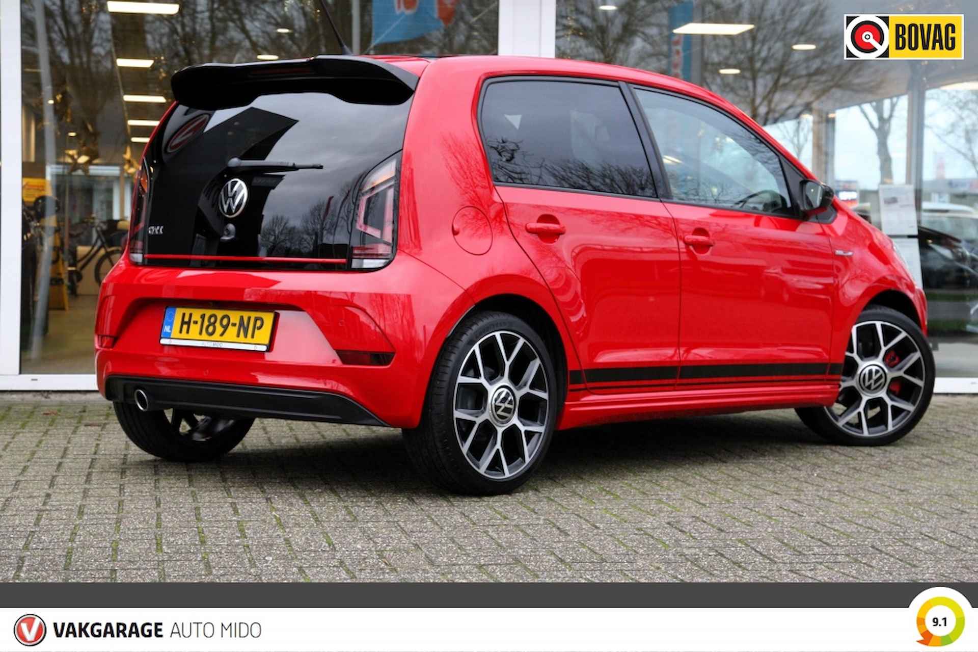 Volkswagen Up! 1.0 TSI GTI -NLD auto- -Achteruitrijcamera + PDC- - 9/55