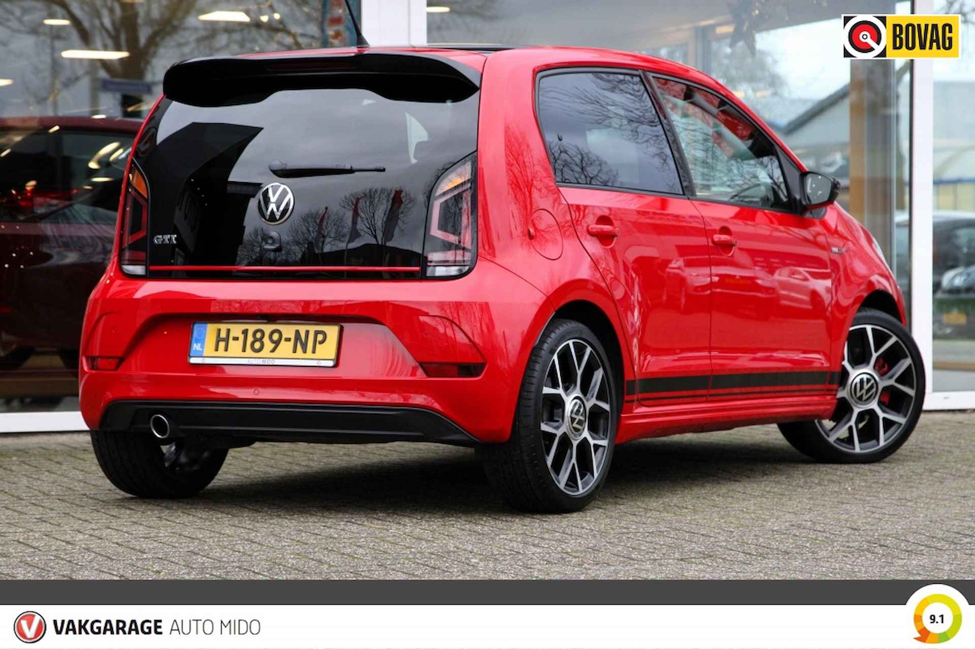 Volkswagen Up! 1.0 TSI GTI -NLD auto- -Achteruitrijcamera + PDC- - 20/55