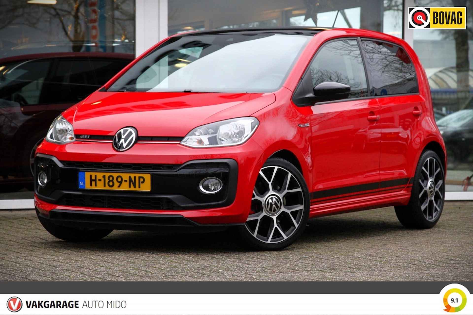 Volkswagen Up! 1.0 TSI GTI -NLD auto- -Achteruitrijcamera + PDC- - 32/55