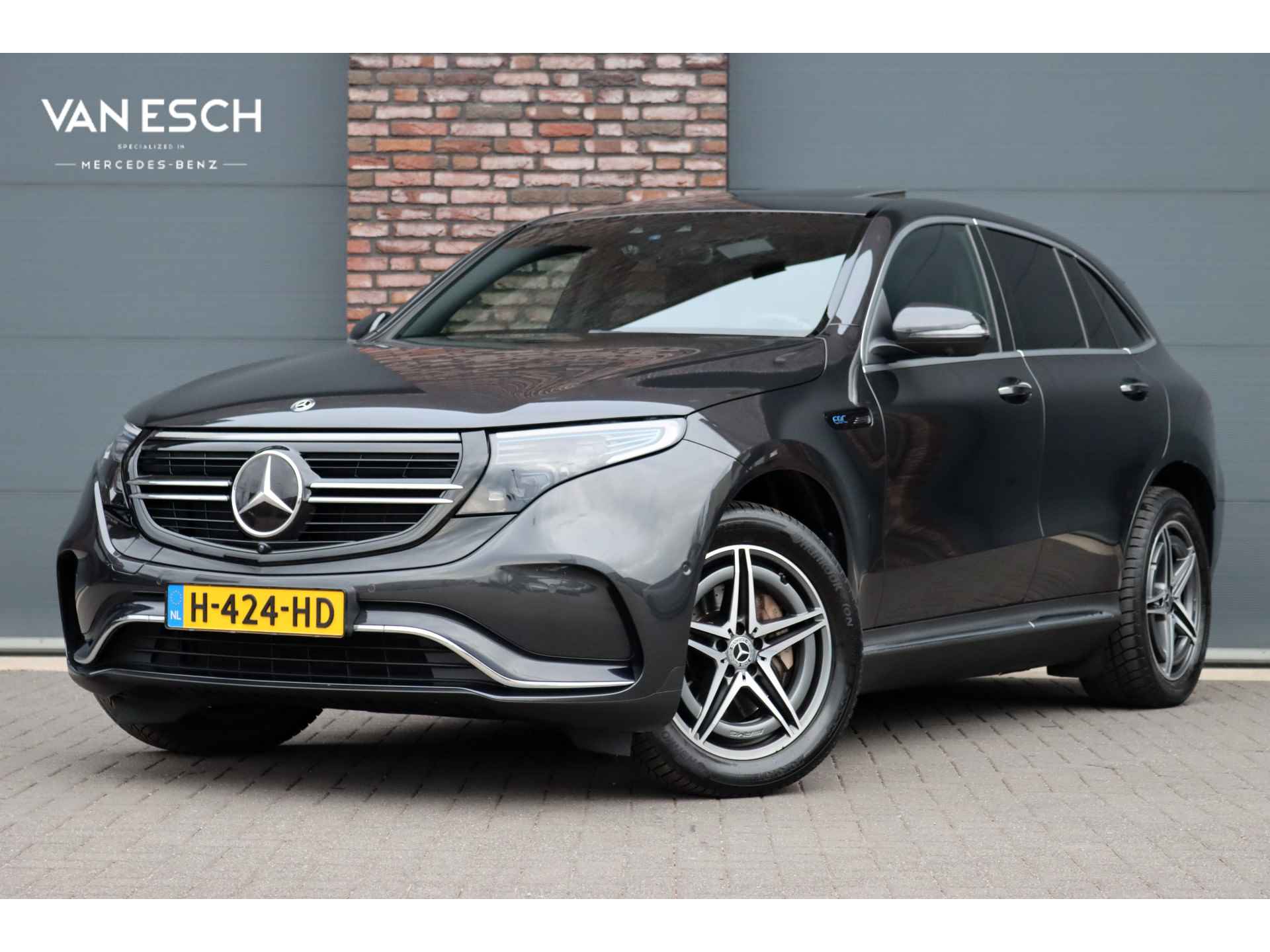 Mercedes-Benz EQC 400 4MATIC Premium 80 kWh | Schuifdak | Distornic+ | Trekhaak | Burmester | Surround Camera | Keyless Go | Augmented Reality | Multibeam LED | Rijassistentiepakket | - 1/42