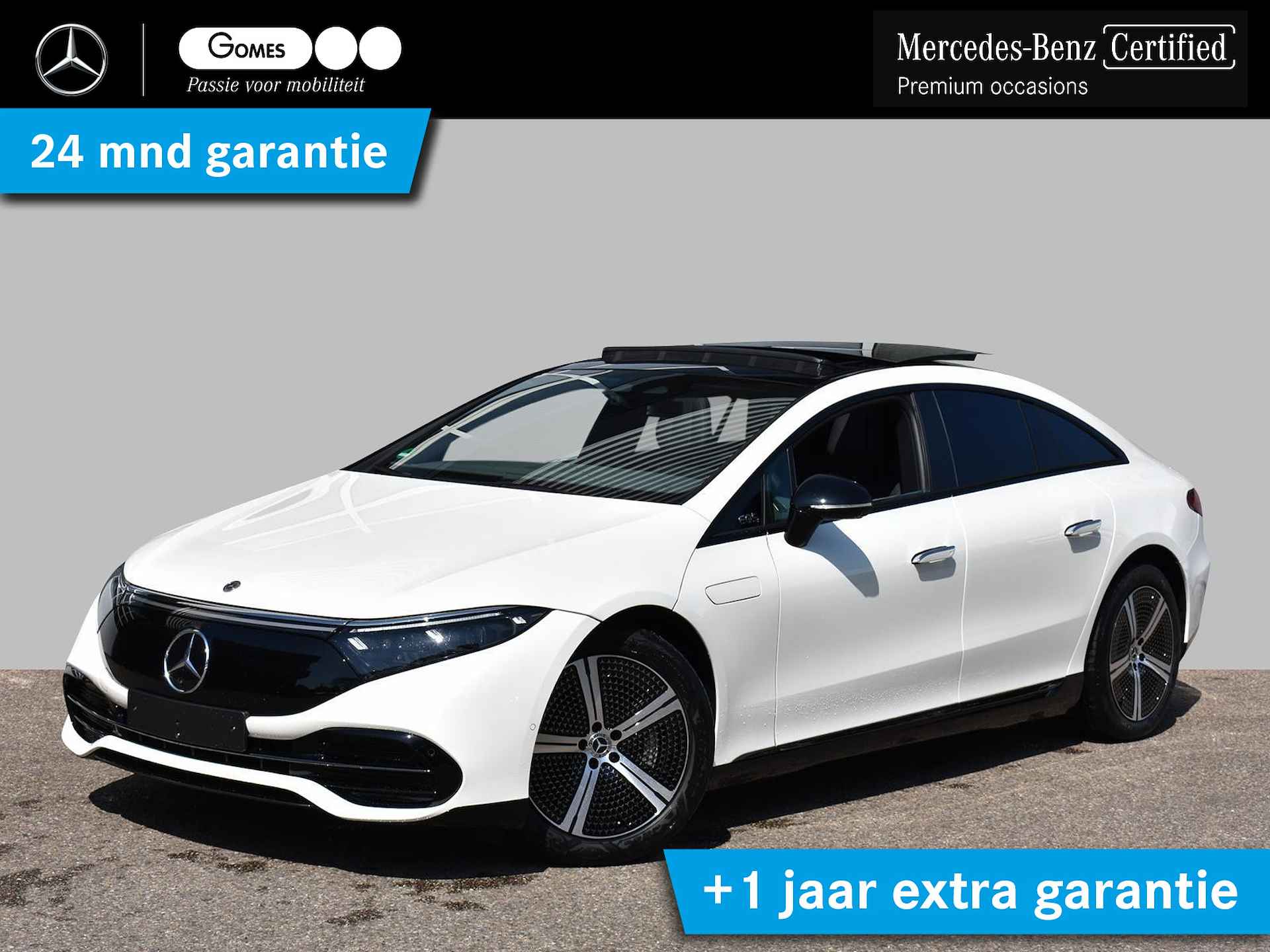 Mercedes-Benz EQS 450+ | Rijassistentie+ | Airmatic | Panoramadak - 1/31