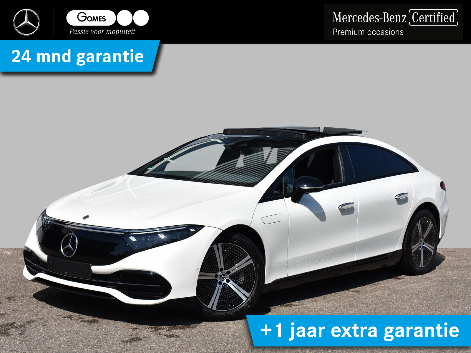 Mercedes-Benz EQS 450+ | Rijassistentie+ | Airmatic | Panoramadak bij viaBOVAG.nl