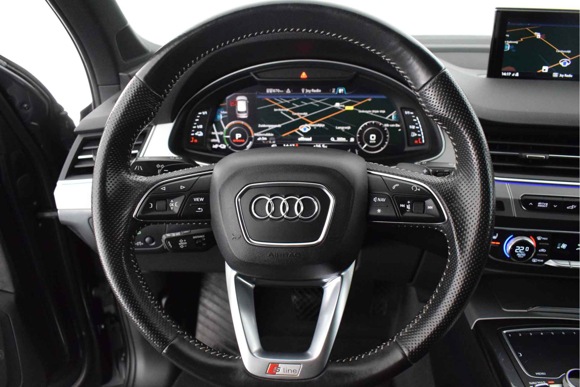 Audi Q7 3.0 TDI 374pk e-tron quattro 2x S-Line Trekhaak 360Camera Bose Virtual Cockpit Luchtvering Navigatie - 16/51