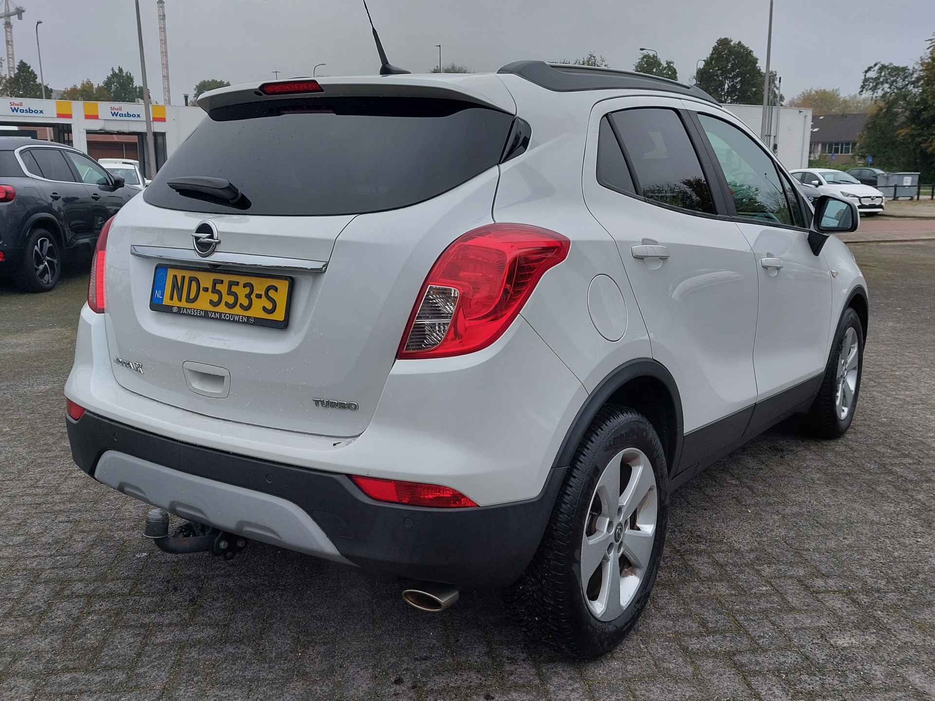 Opel Mokka X 1.4 Turbo 140pk Edition+ | Navi + Apple Carplay + Android Auto | Airco | Cruise | Pdc V+A+Camera | Licht+Regensensor | Mistlampen | Privacy Glass | 17''lm | Trekhaak - 4/36